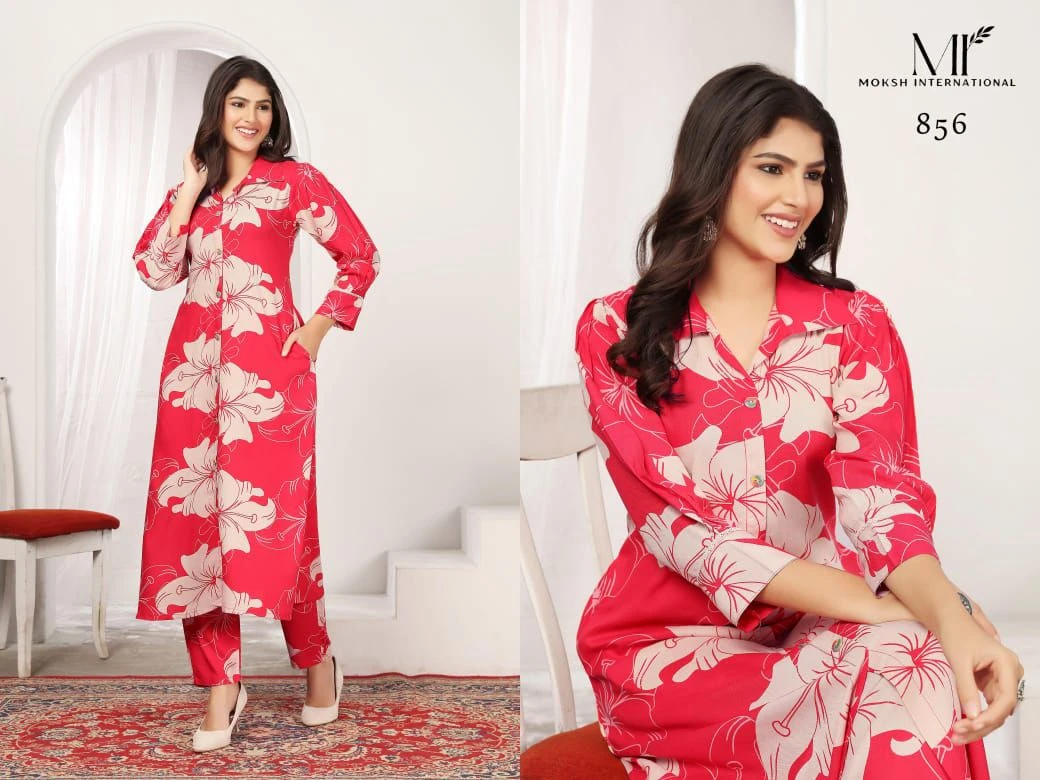 Wonder Vol 1 Premium Rayon Chanderi Co Ord Set