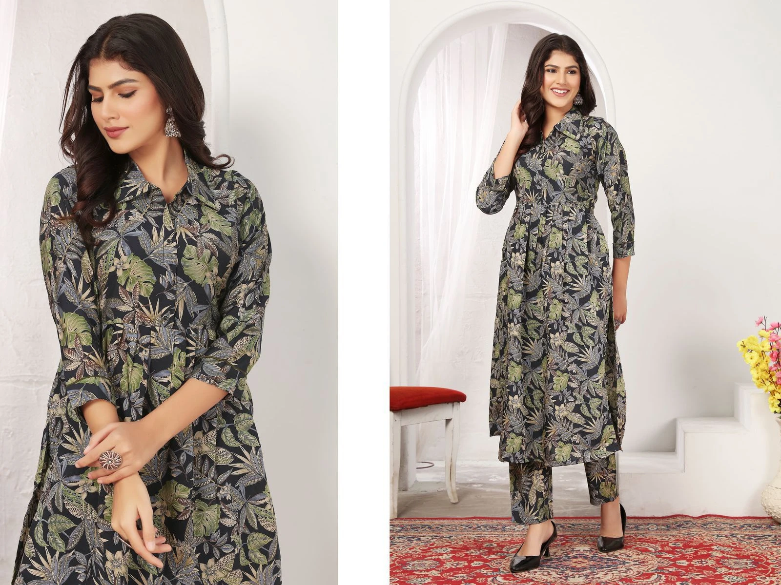 Wonder Vol 1 Premium Rayon Chanderi Co Ord Set
