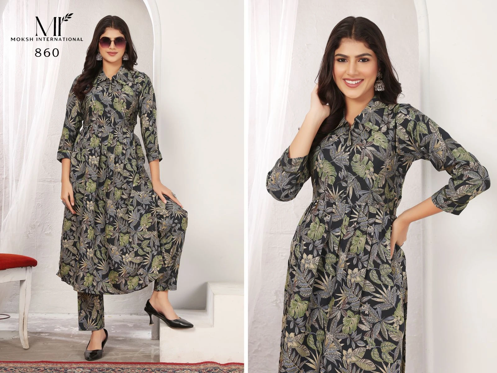 Wonder Vol 1 Premium Rayon Chanderi Co Ord Set