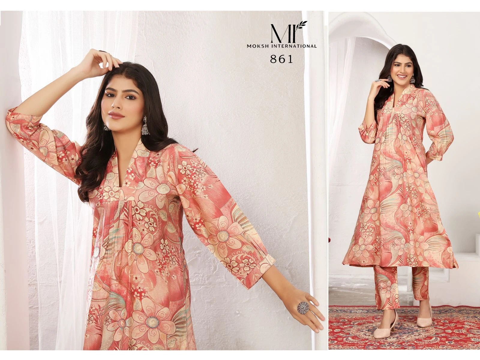 Wonder Vol 1 Premium Rayon Chanderi Co Ord Set