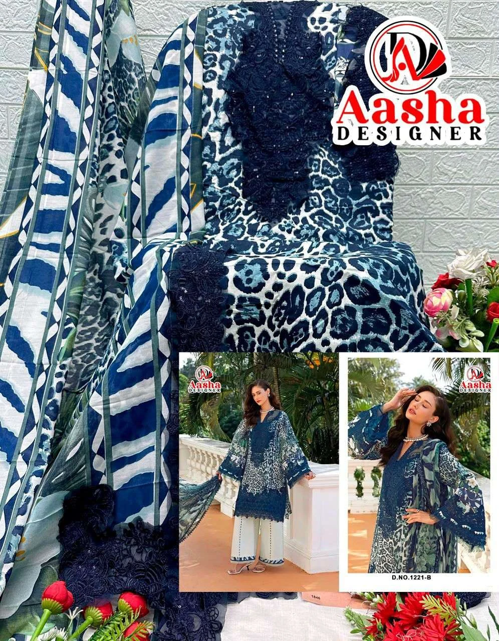 Aasha Designer D No 1221