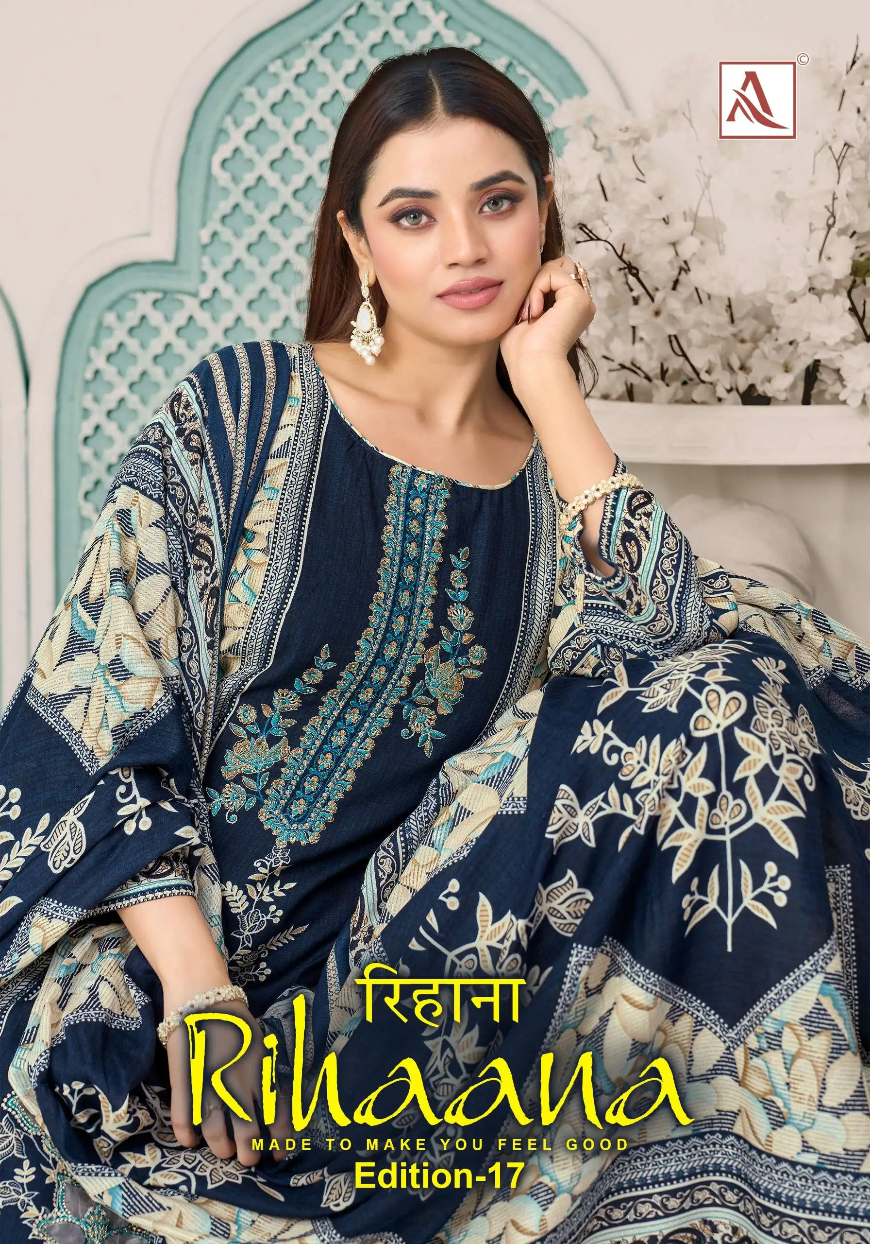 Alok Suits Rihaana Vol 17