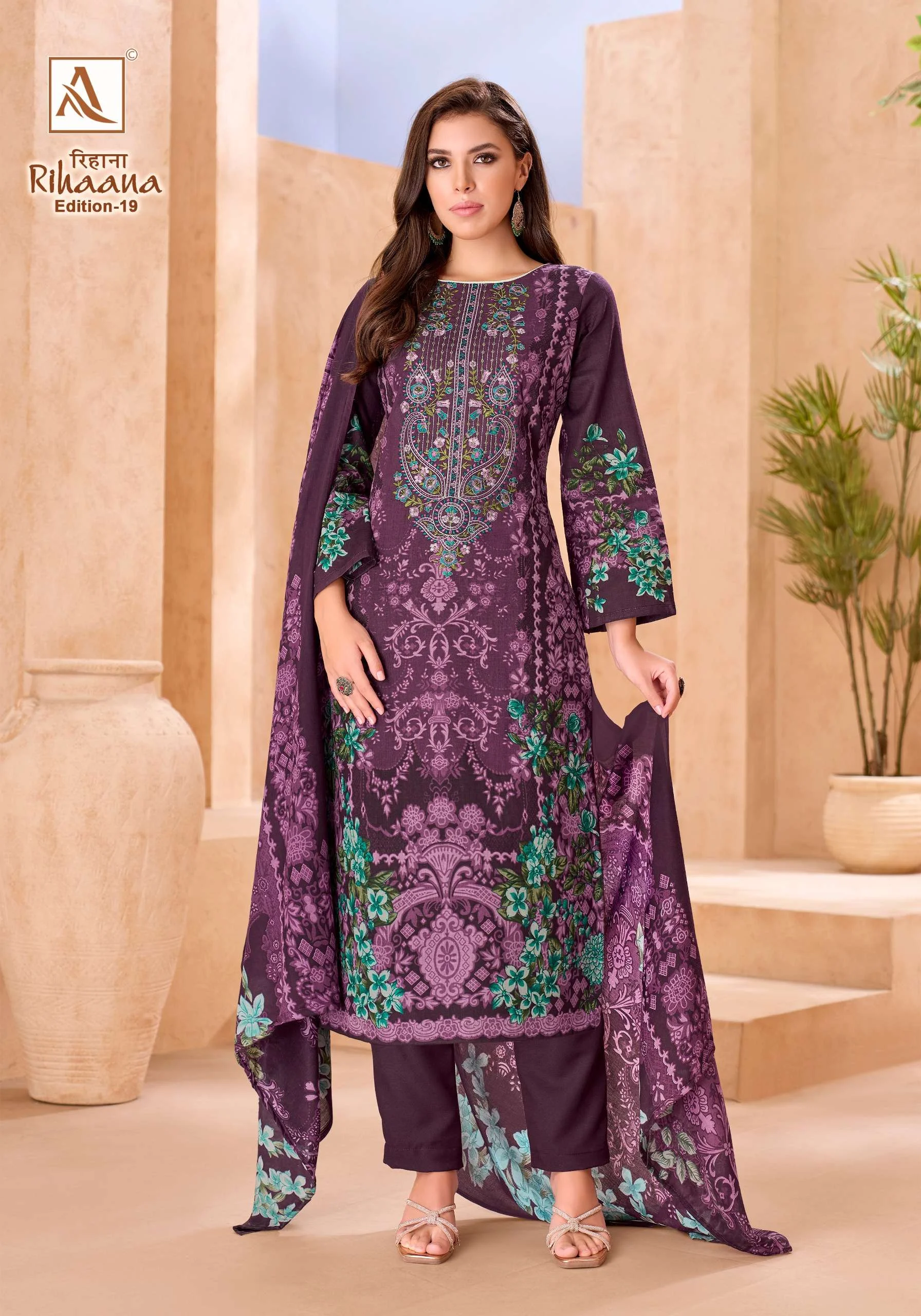 Alok Suits Rihaana Vol 19