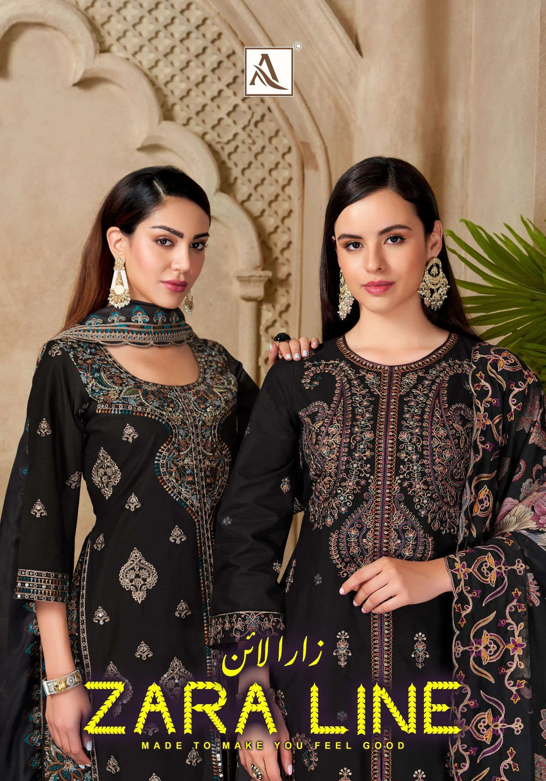 Alok Suits Zara Line