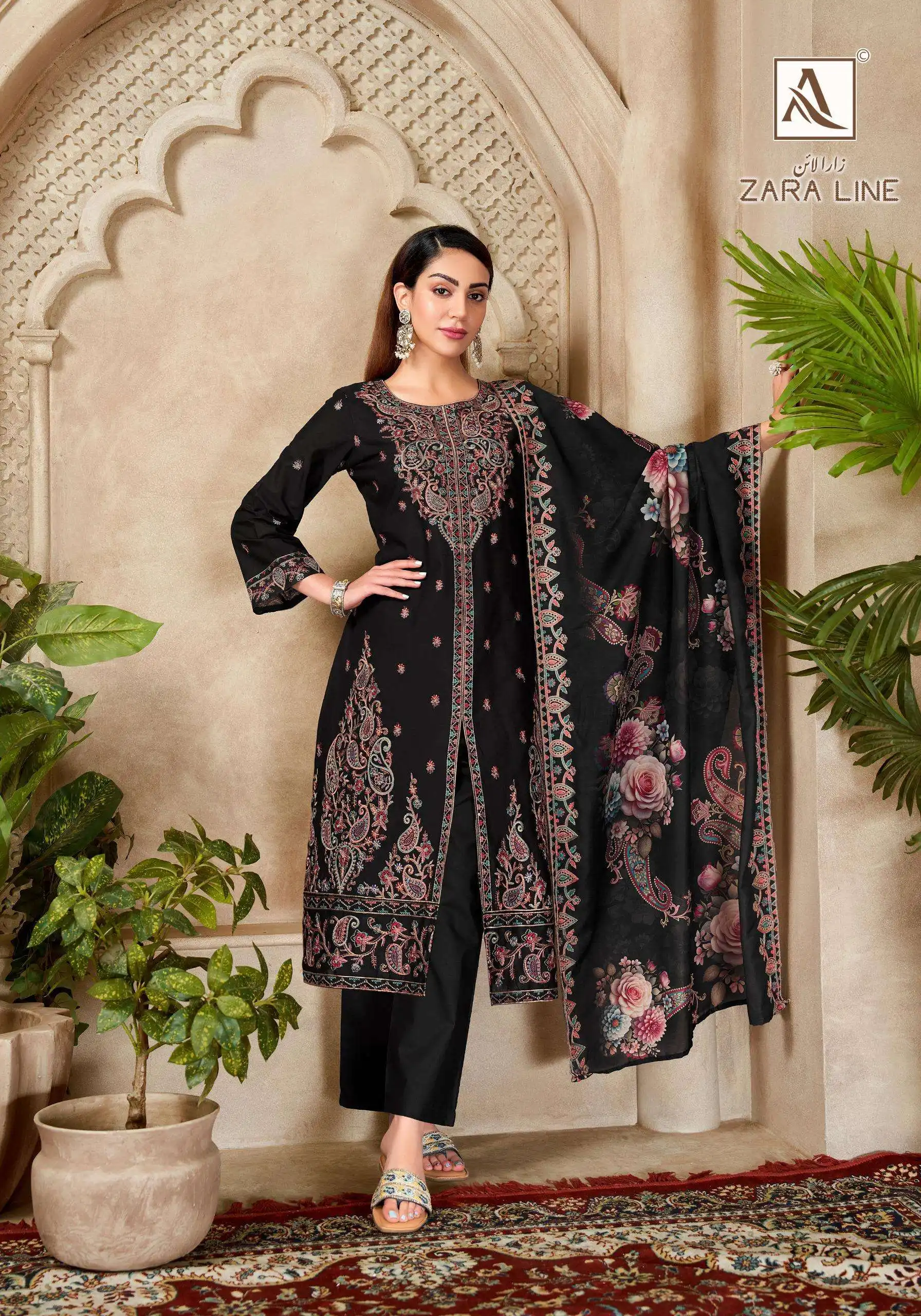 Alok Suits Zara Line