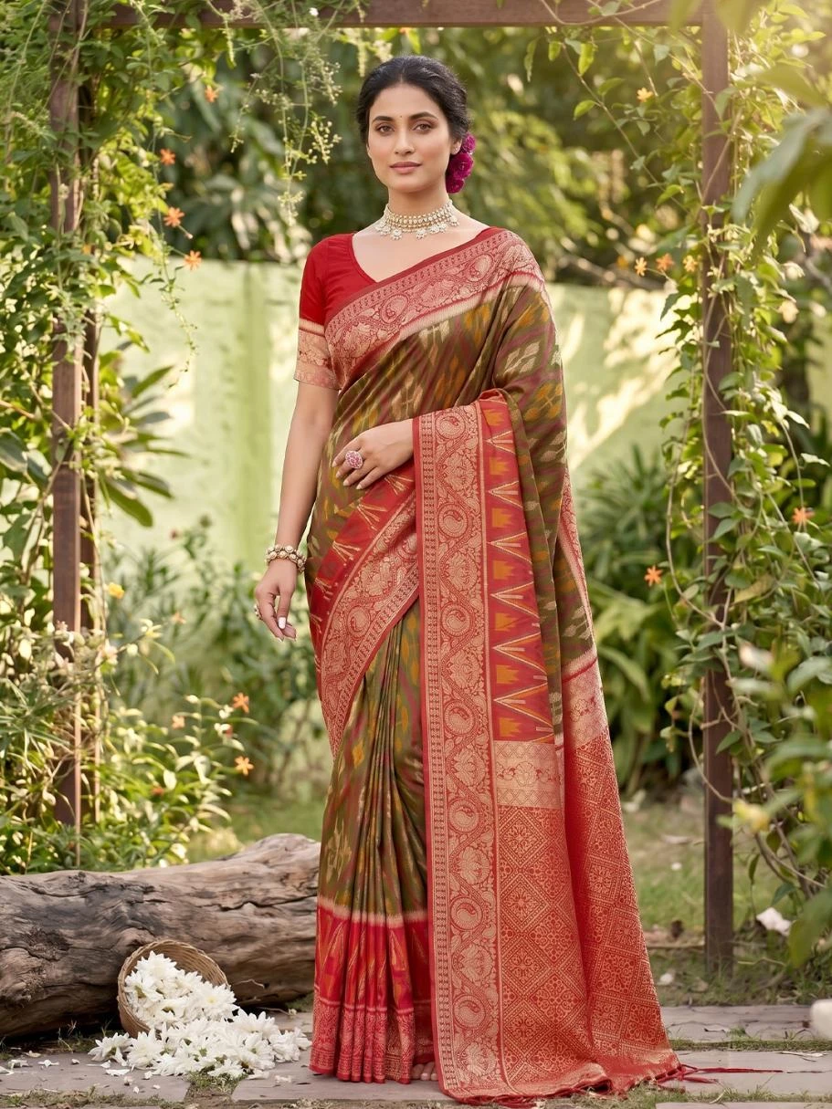 Ast Navya Silk Vol 5 Soft Silk Pochampalli Festival Saree Collection