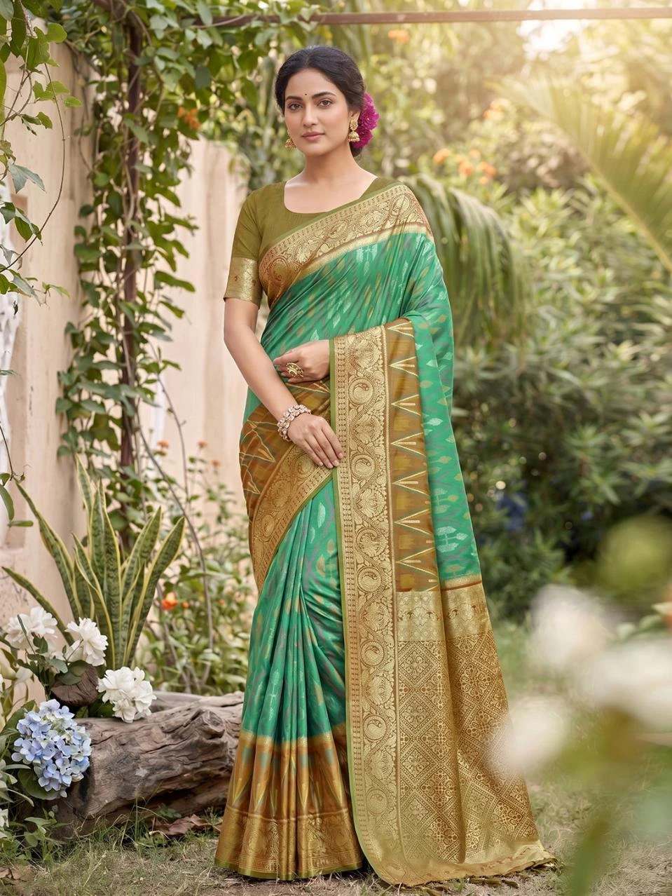 Ast Navya Silk Vol 5 Soft Silk Pochampalli Festival Saree Collection