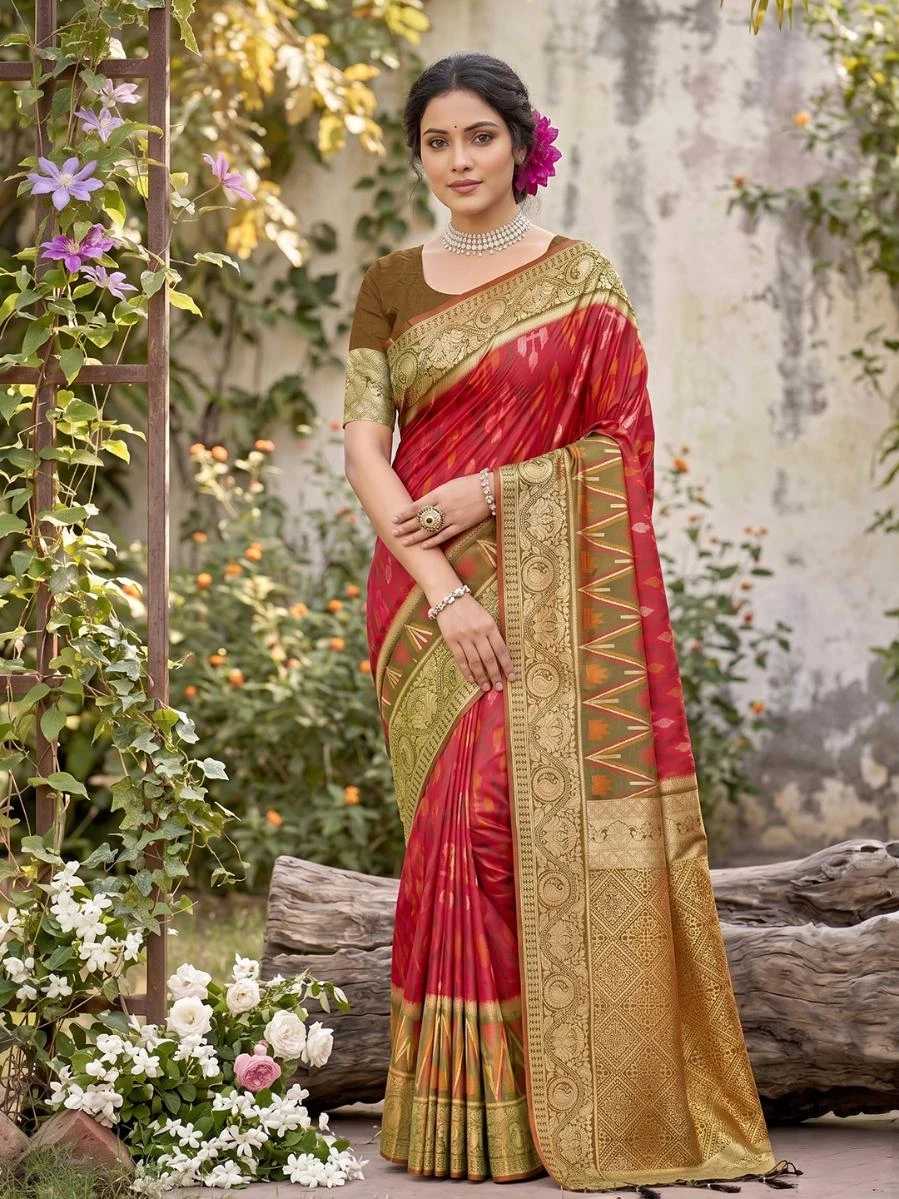 Ast Navya Silk Vol 5 Soft Silk Pochampalli Festival Saree Collection