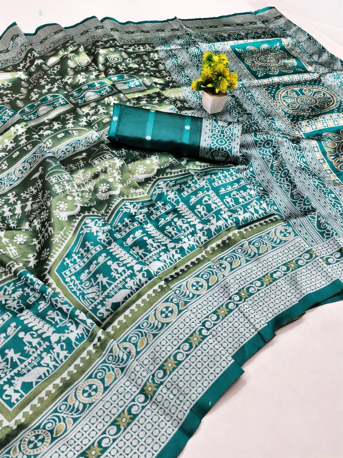 Banarasi 45252 Soft Silk Festival Wear Saree Collection