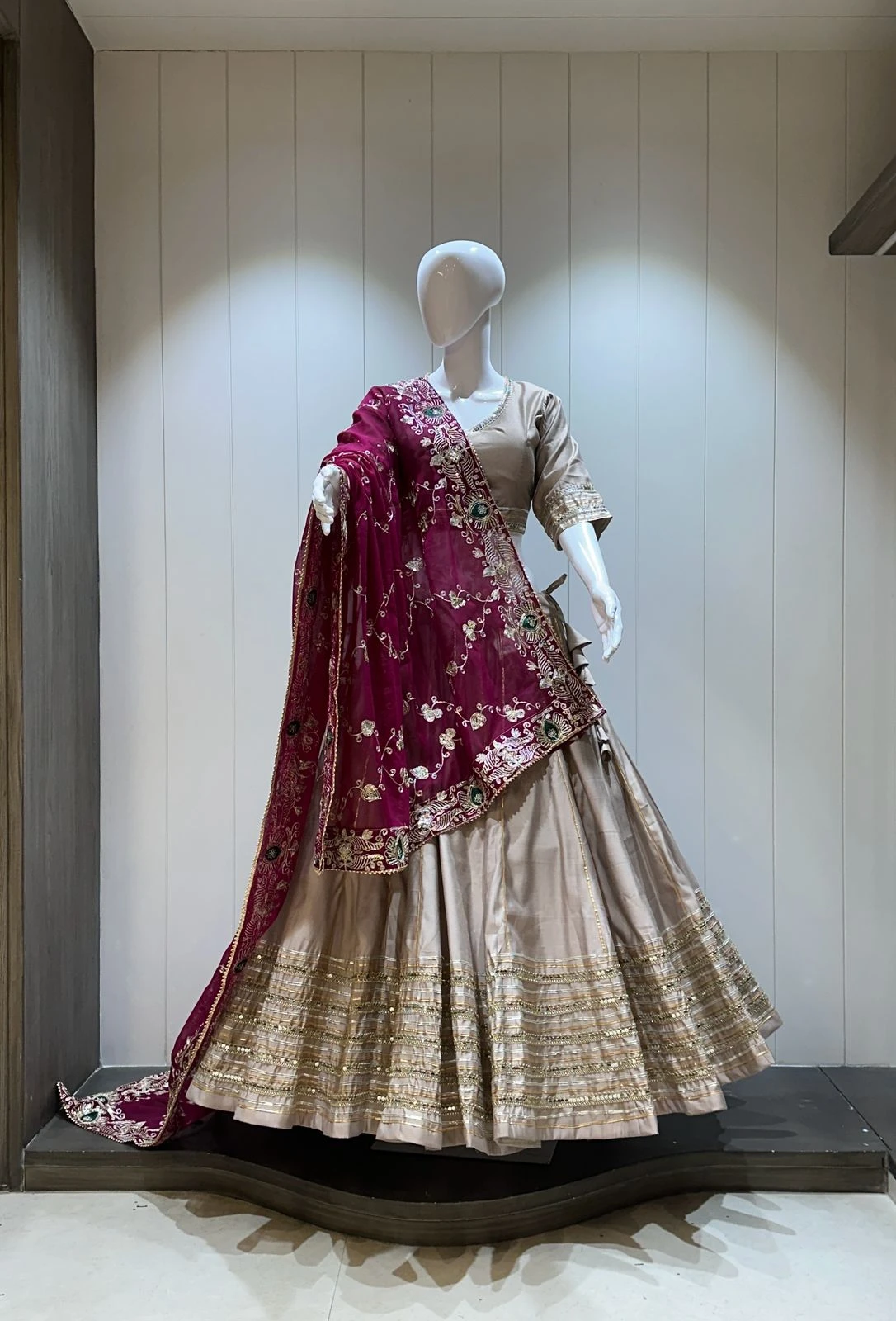 Chandrakala Pure Roman Silk Chaniya Choli Collection