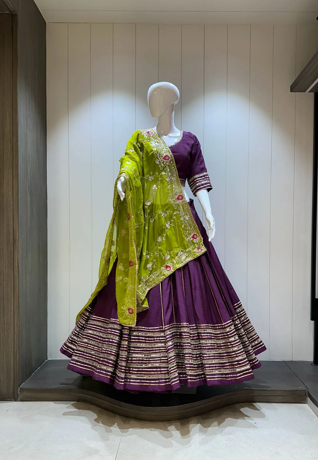 Chandrakala Pure Roman Silk Chaniya Choli Collection