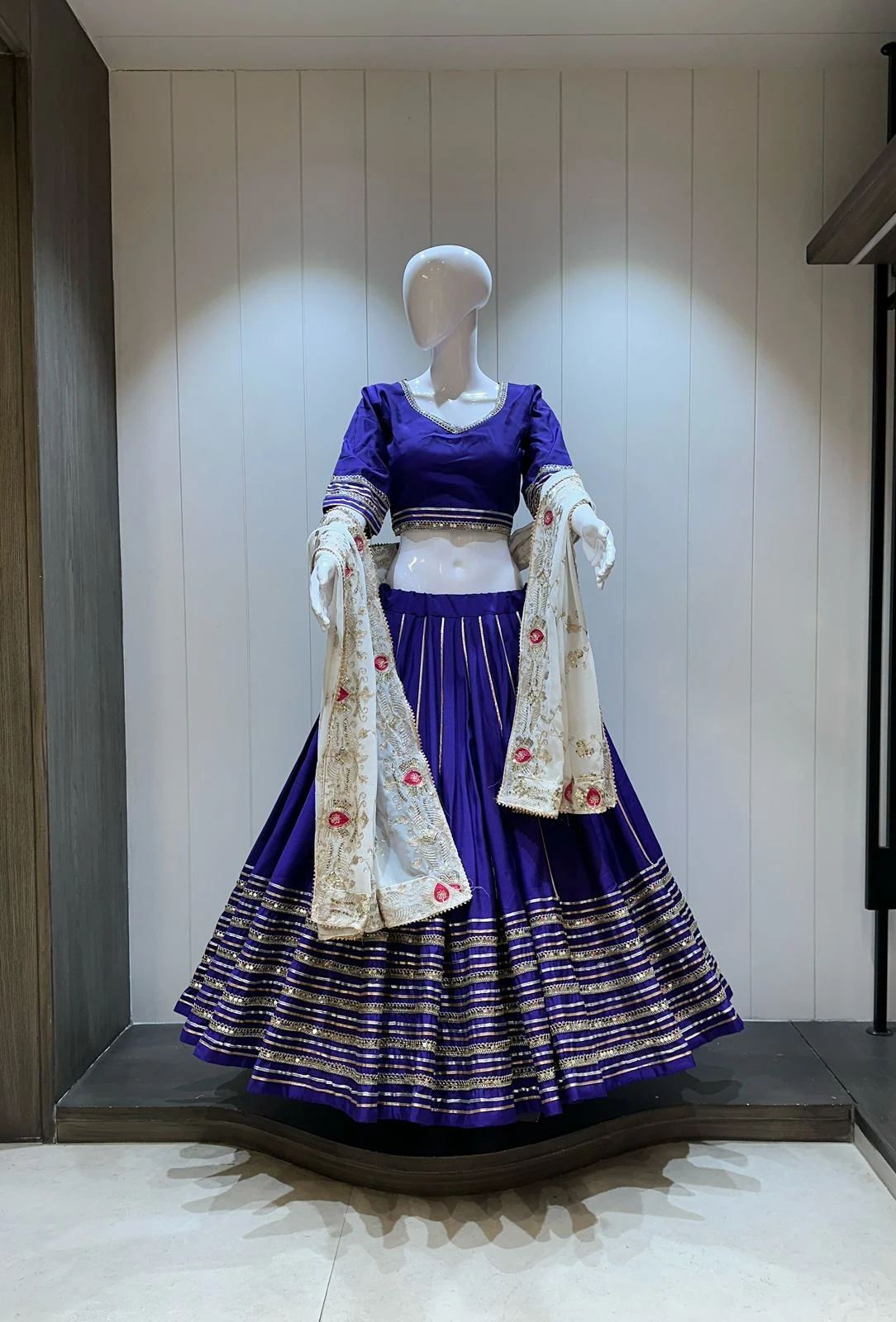 Chandrakala Pure Roman Silk Chaniya Choli Collection