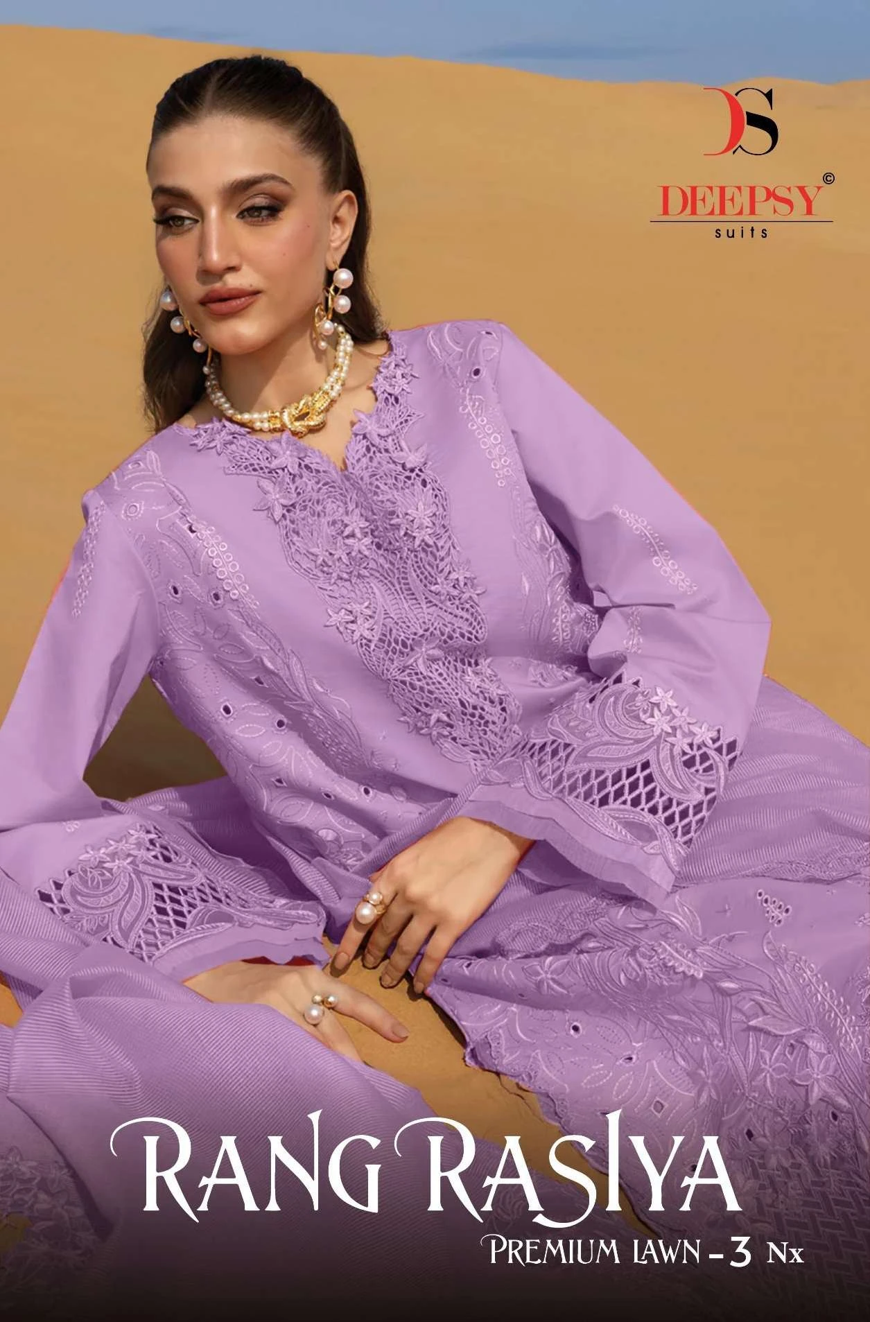 Deepsy Suits Rangrasiya Premium Lawn Vol 3 Nx