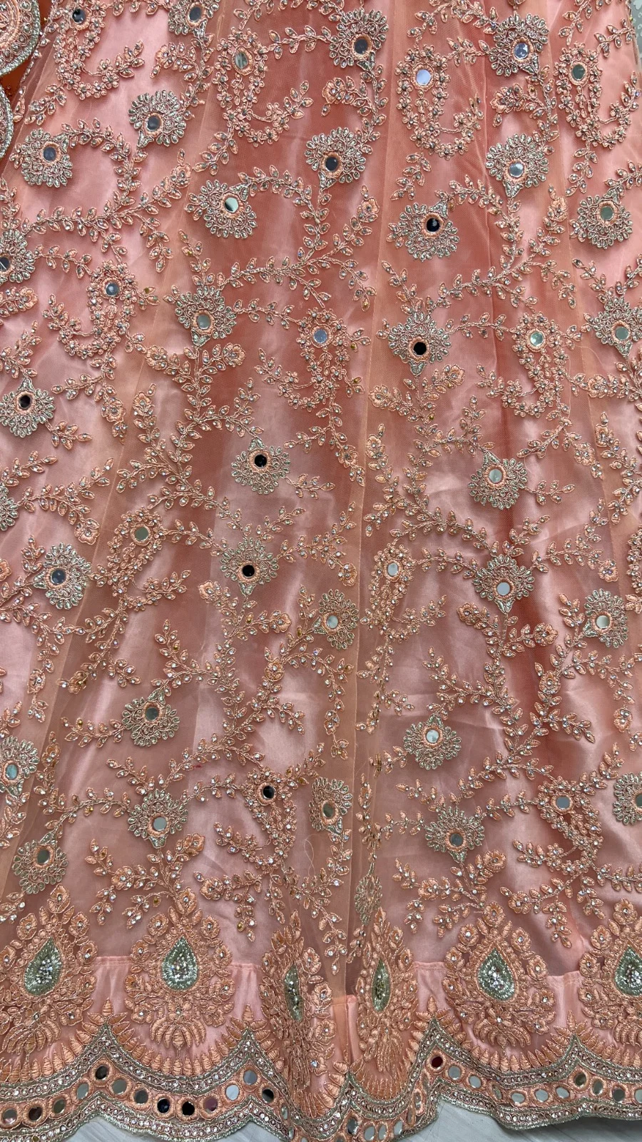 Designer Bridal Net Lehenga Choli Collection 2462