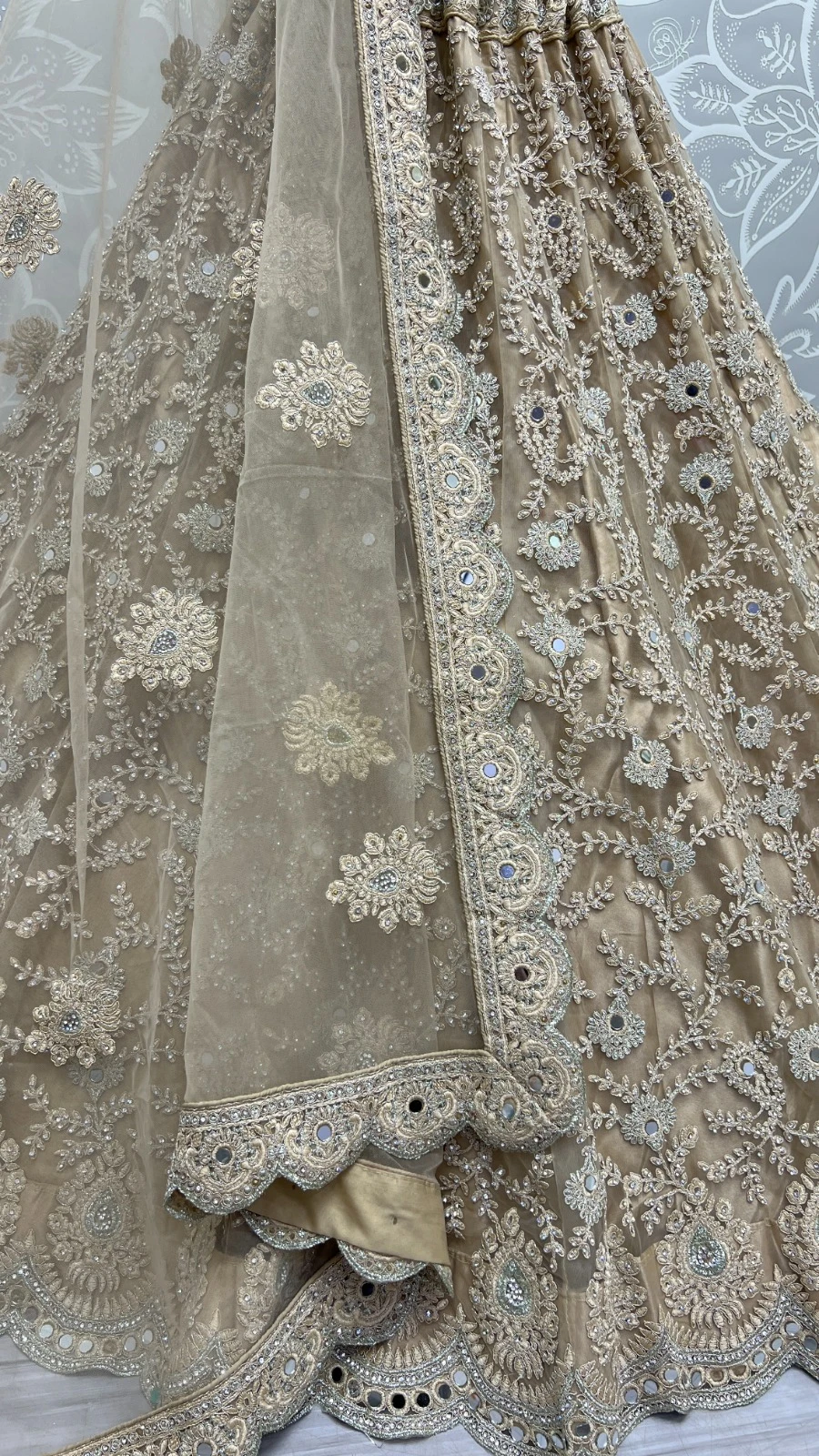 Designer Bridal Net Lehenga Choli Collection 2462