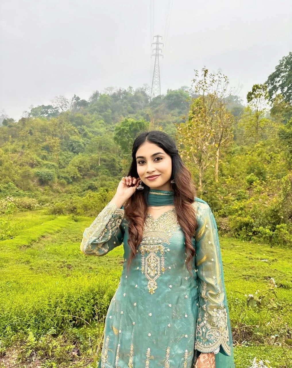 Designer Embroidery Top Palazzo With Dupatta Collection
