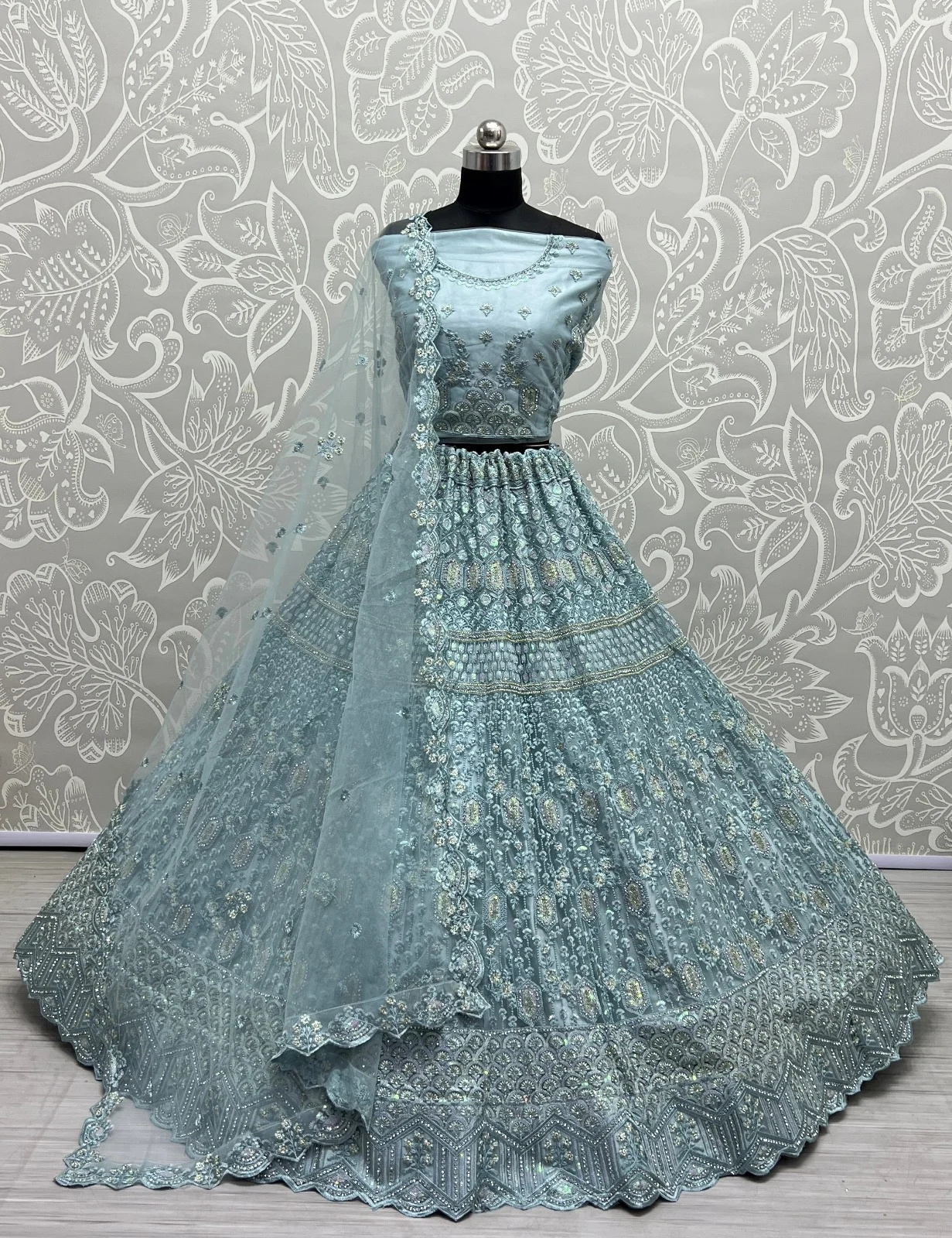 Designer Heavy Net Lehenga Choli Collection 2470