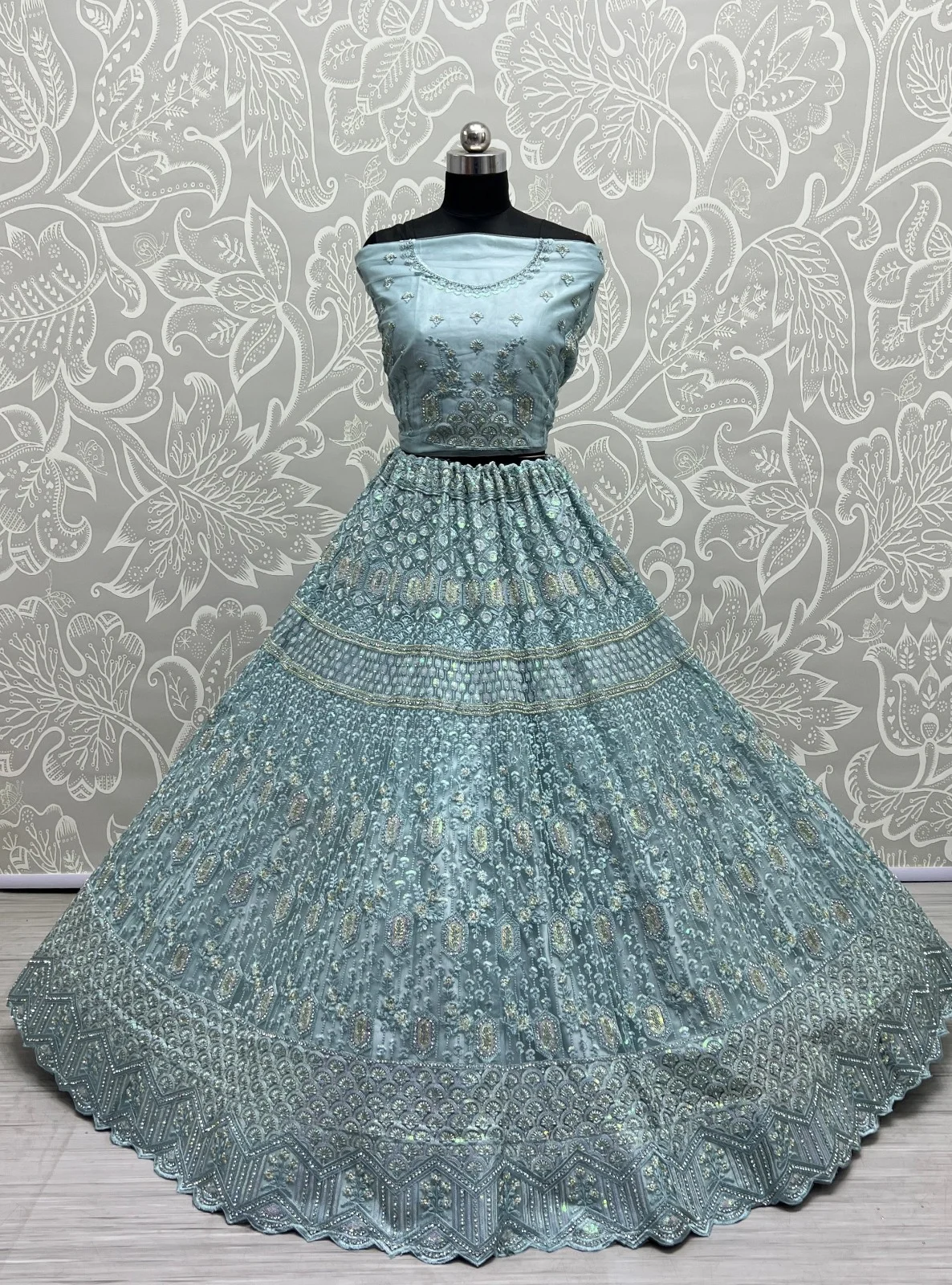 Designer Heavy Net Lehenga Choli Collection 2470