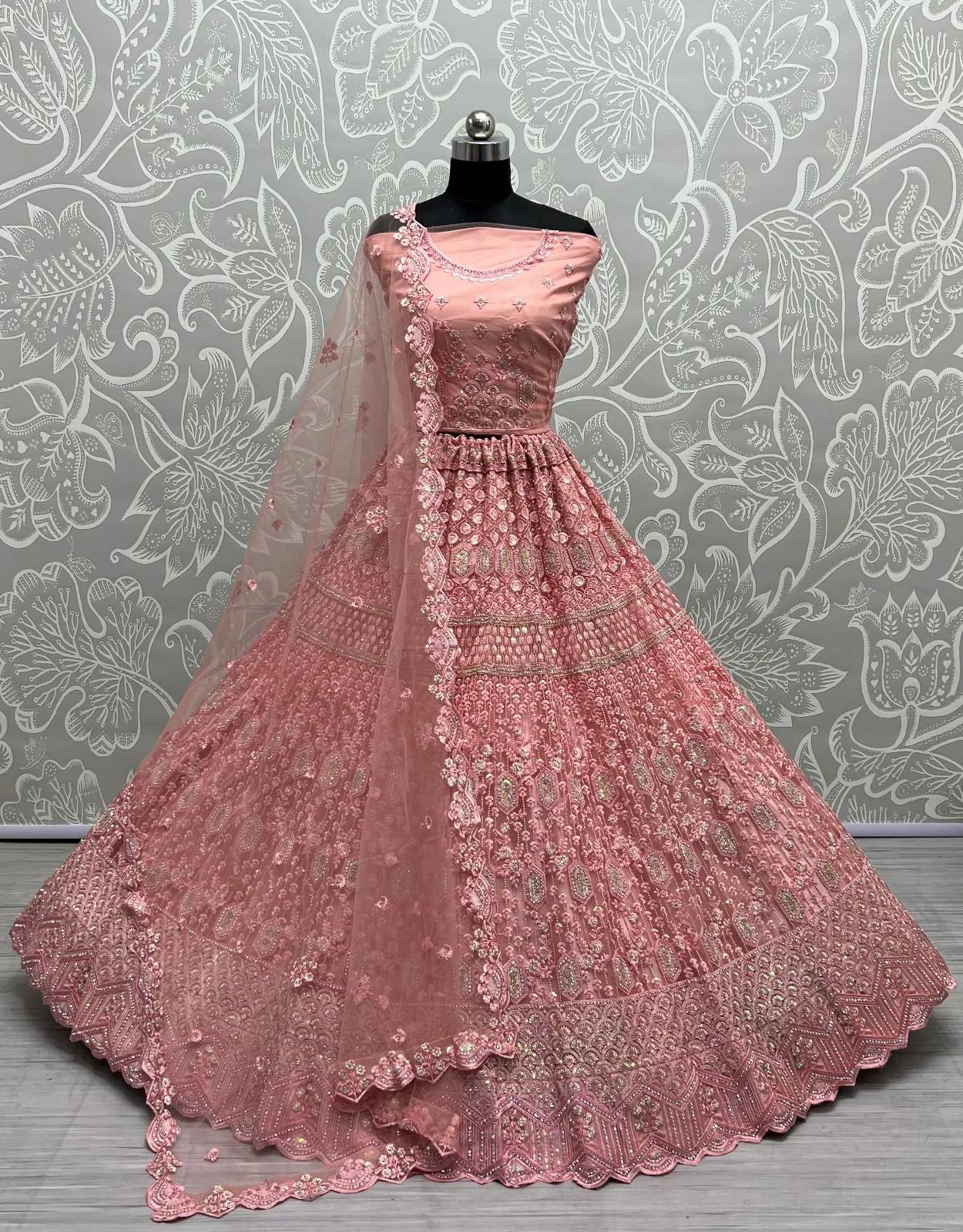Designer Heavy Net Lehenga Choli Collection 2470