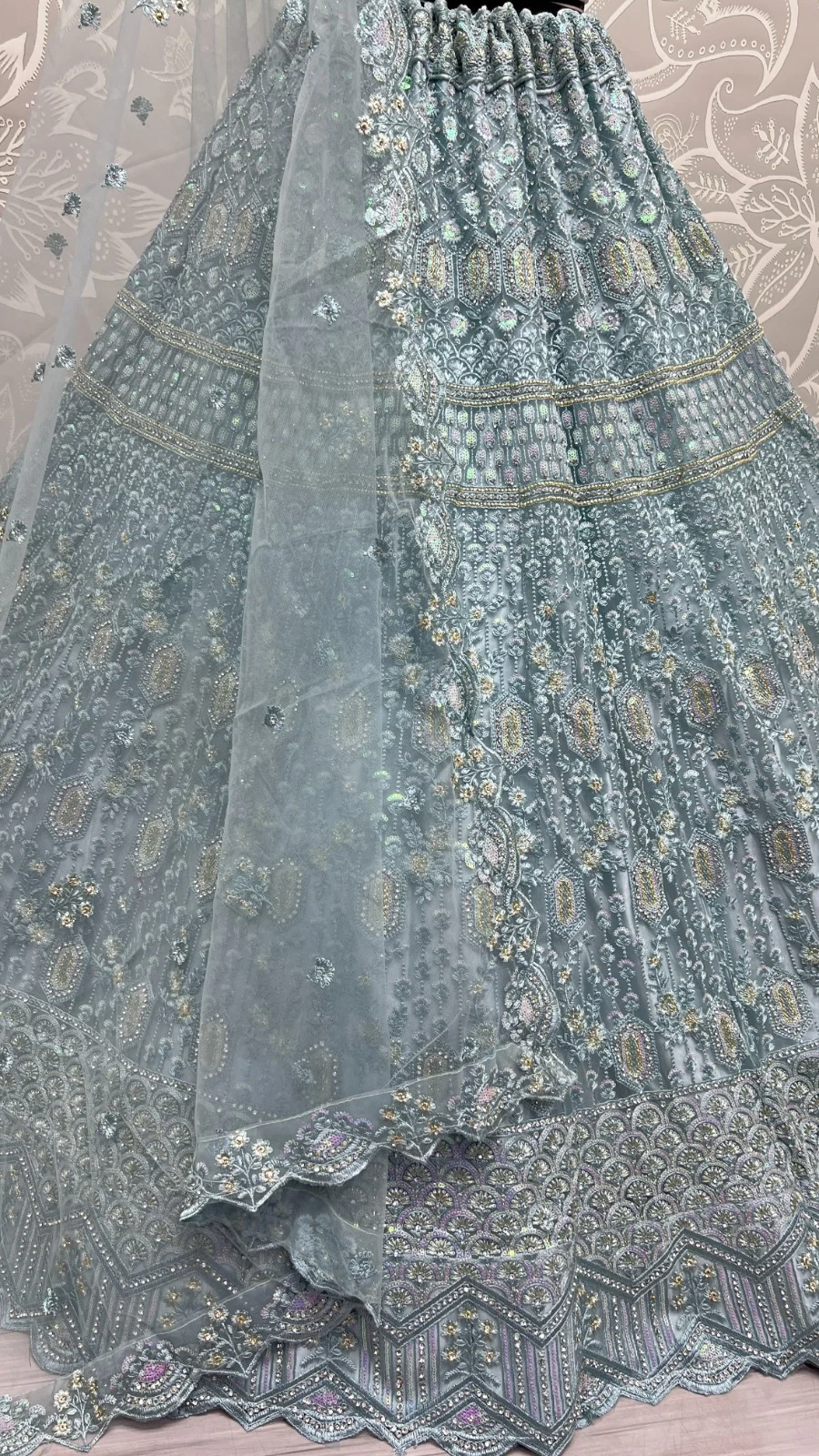 Designer Heavy Net Lehenga Choli Collection 2470