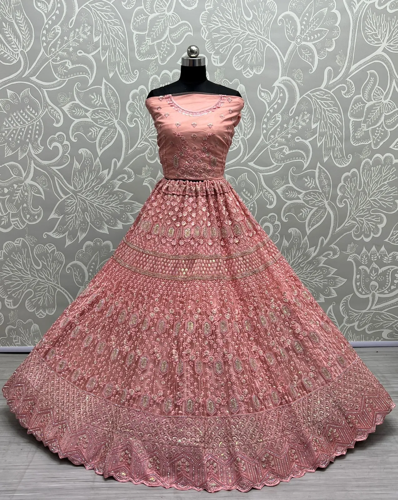 Designer Heavy Net Lehenga Choli Collection 2470