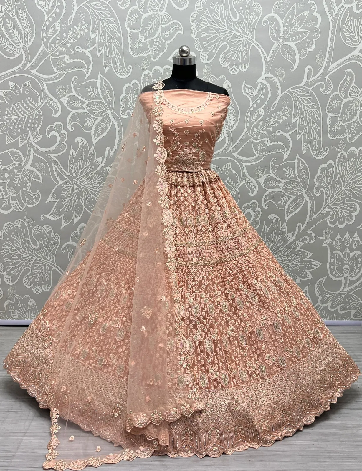 Designer Heavy Net Lehenga Choli Collection 2470