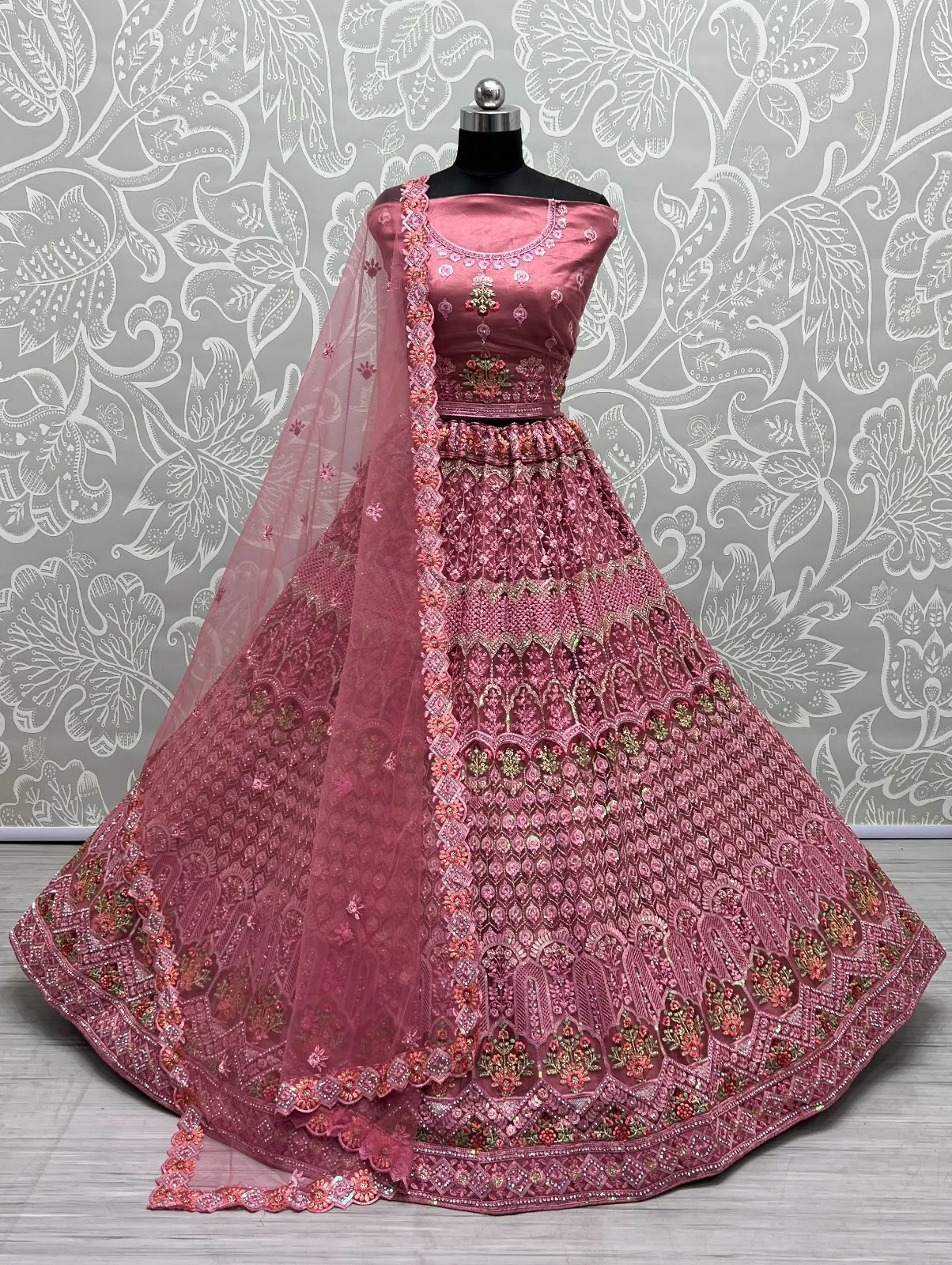 Designer Heavy Net Lehenga Choli Collection 2471