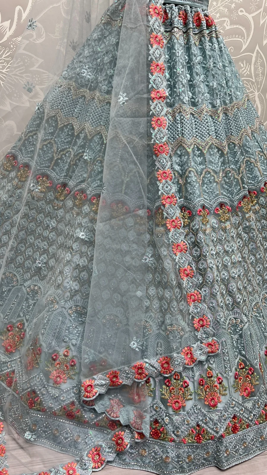 Designer Heavy Net Lehenga Choli Collection 2471
