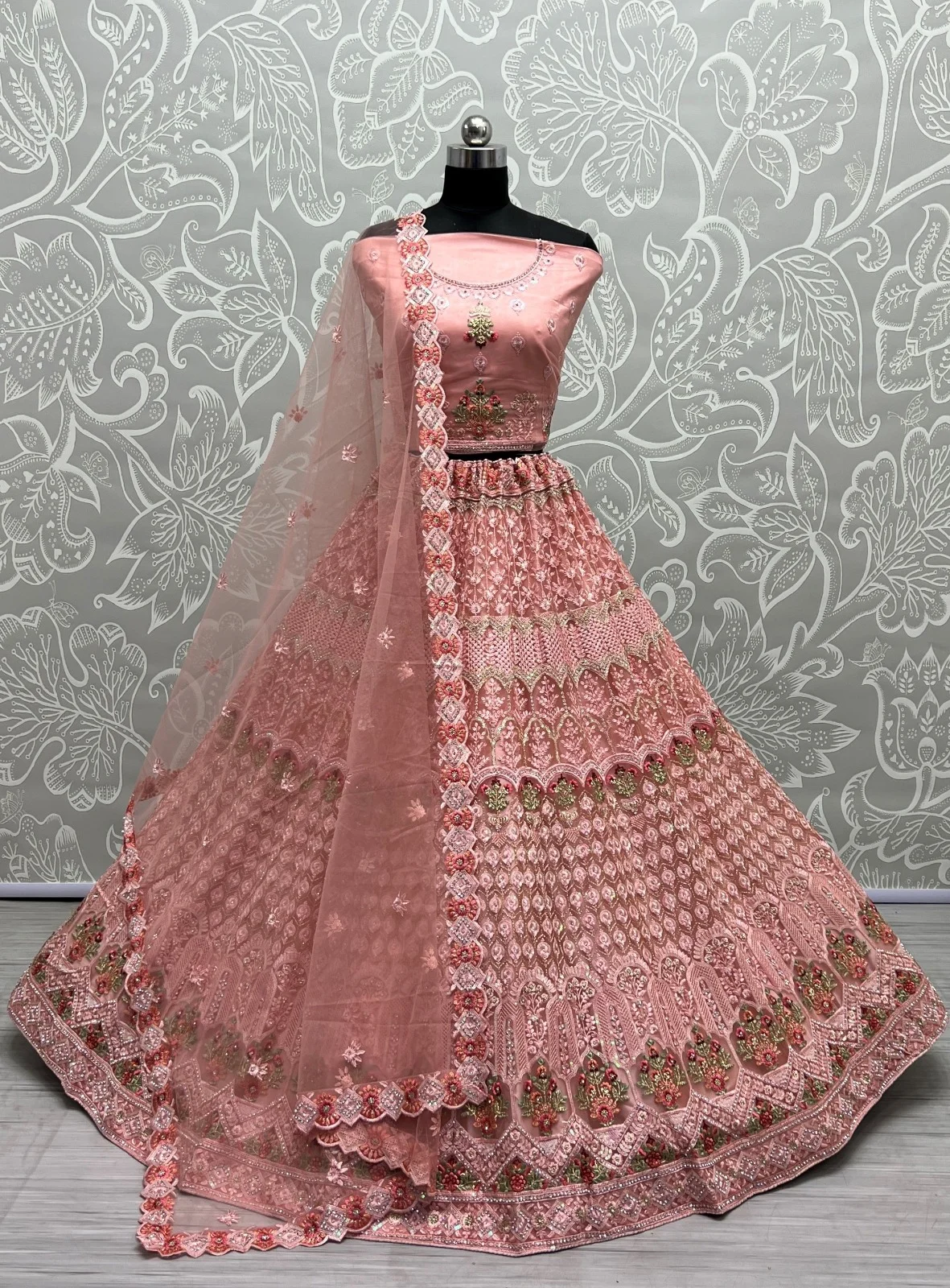 Designer Heavy Net Lehenga Choli Collection 2471