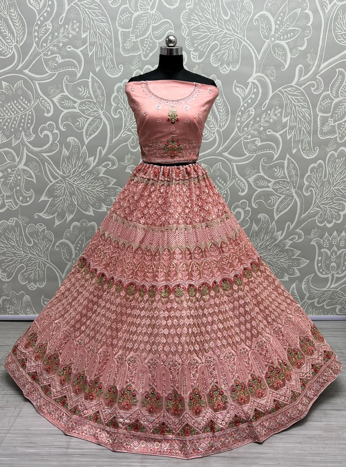 Designer Heavy Net Lehenga Choli Collection 2471