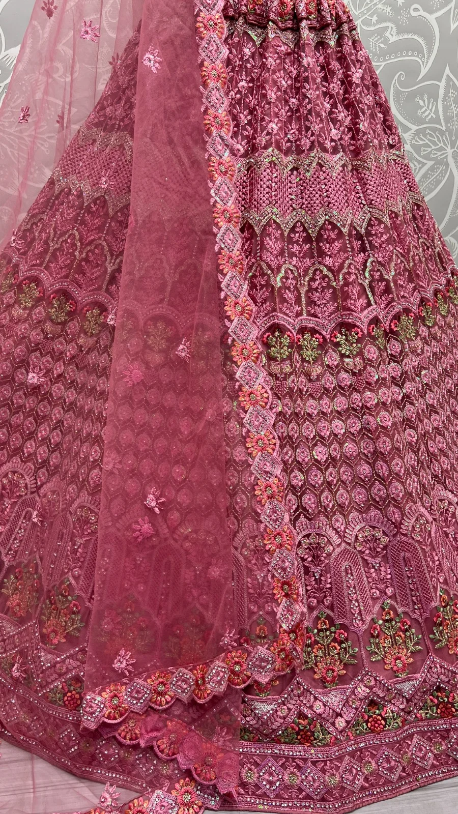 Designer Heavy Net Lehenga Choli Collection 2471