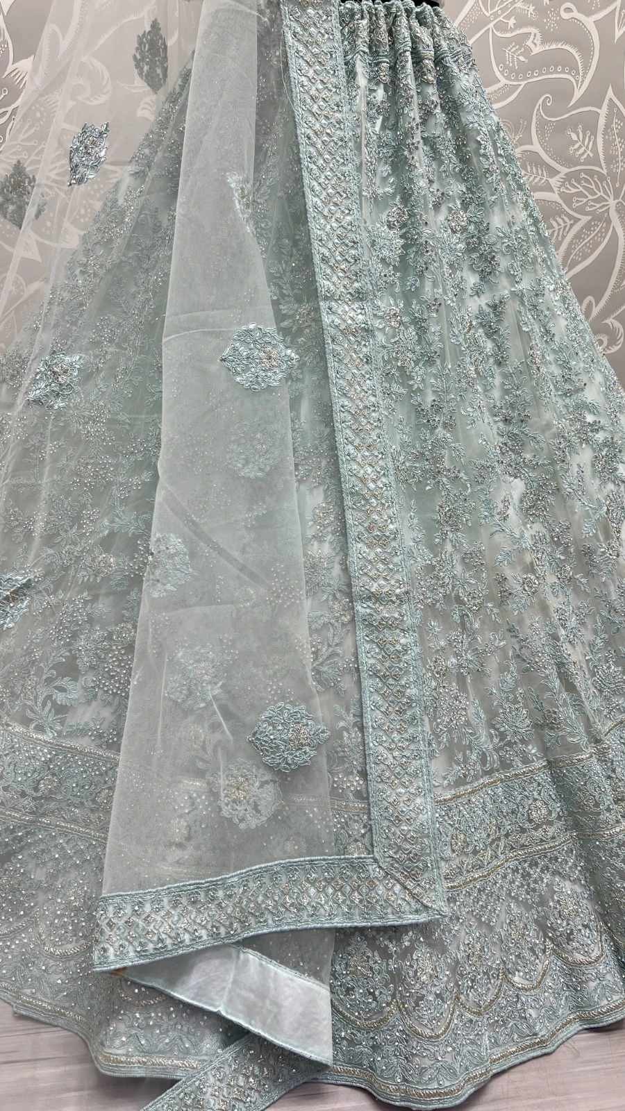 Designer Heavy Net Lehenga Choli Collection 2474