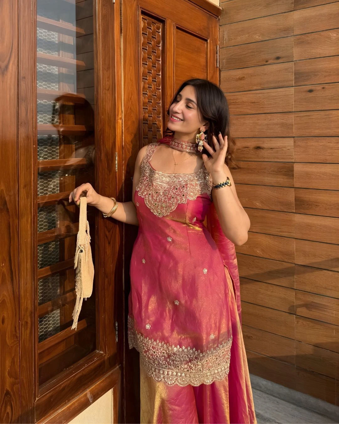 Designer Sharara Palazzo Suit Set