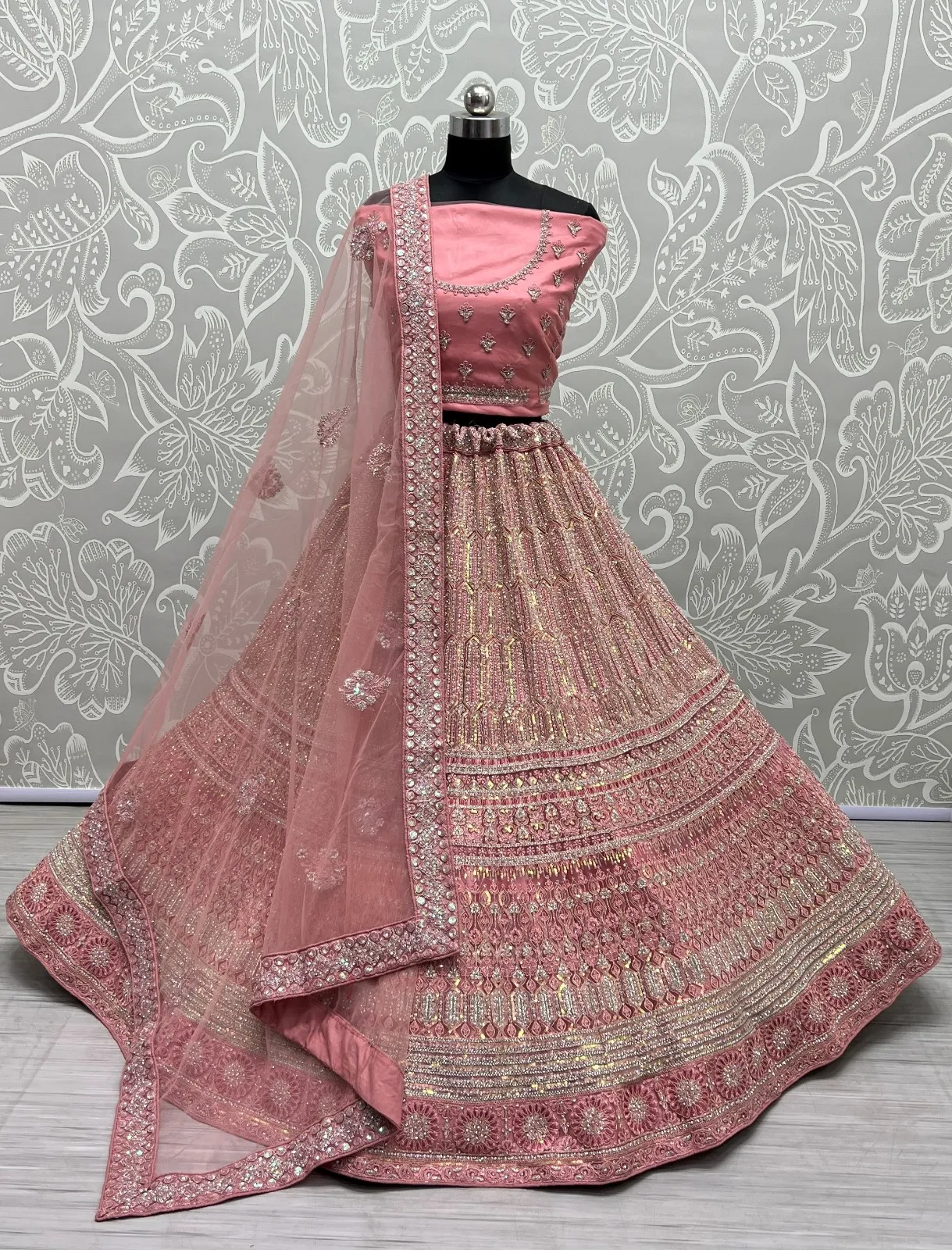Designer Velvet Lehenga Choli Collection 2466