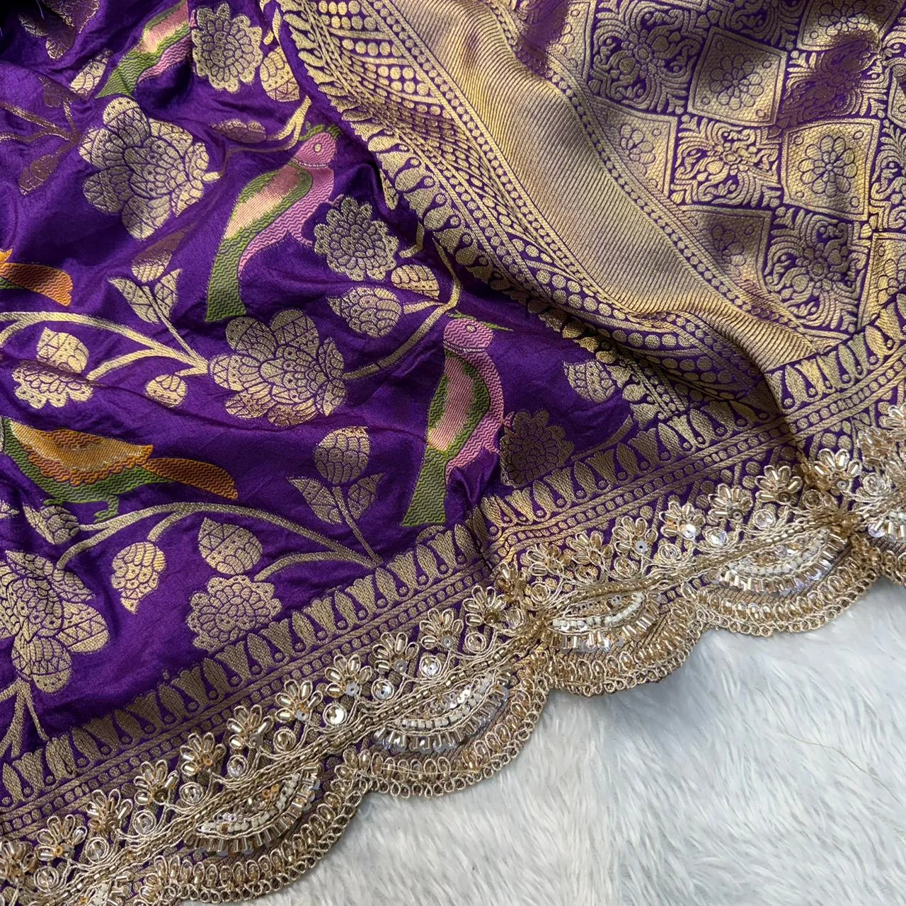 Ds 855 Banarasi Khadi Silk Designer Saree Collection
