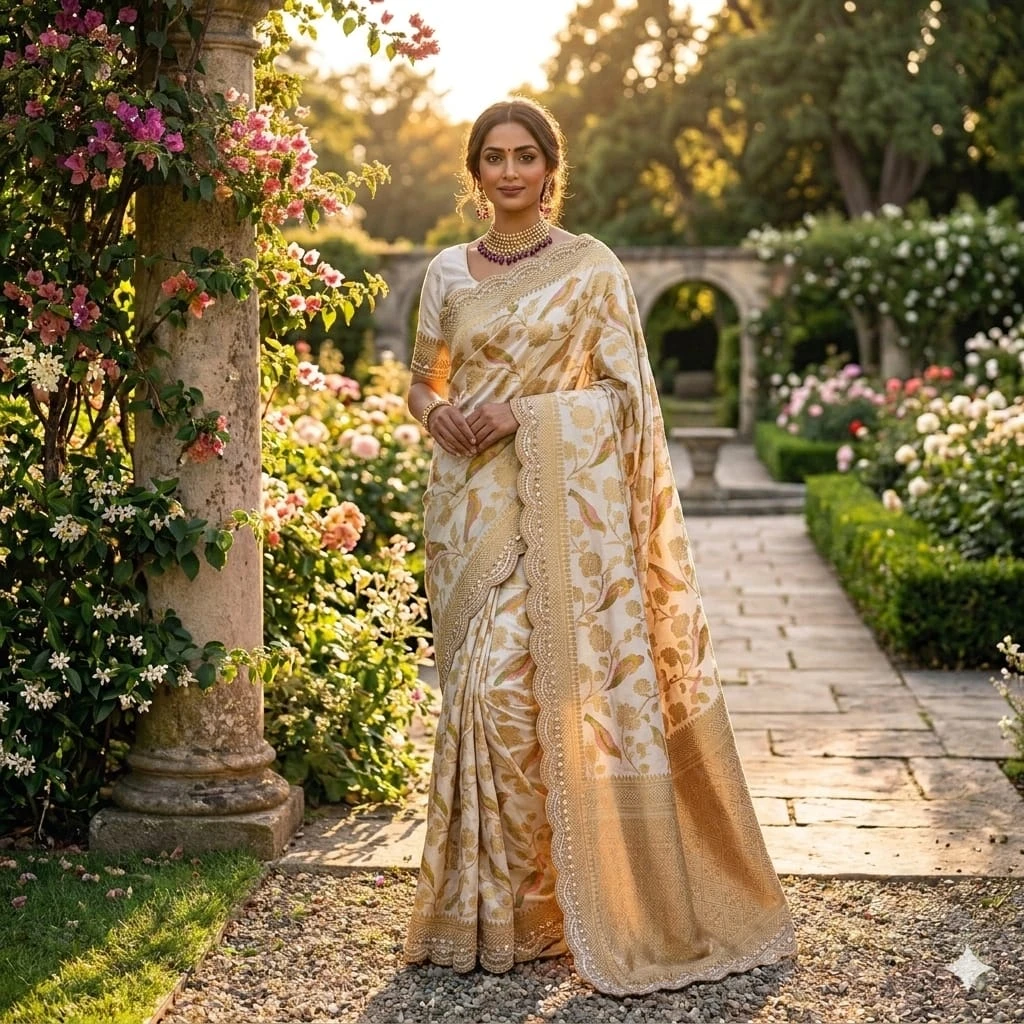 Ds 855 Banarasi Khadi Silk Designer Saree Collection