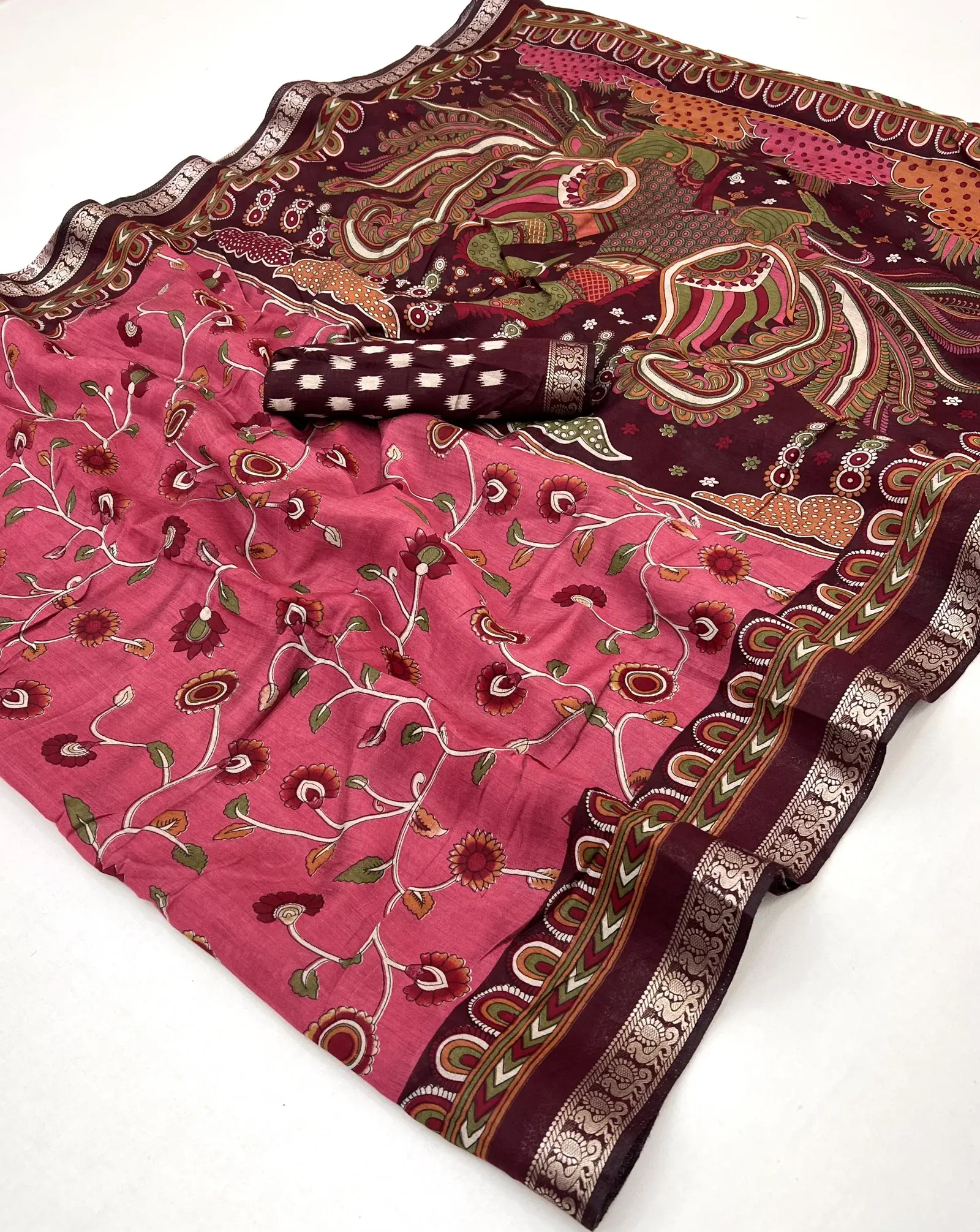 Floral F 2001 to 2006 Pv Cotton Printed Saree Collection