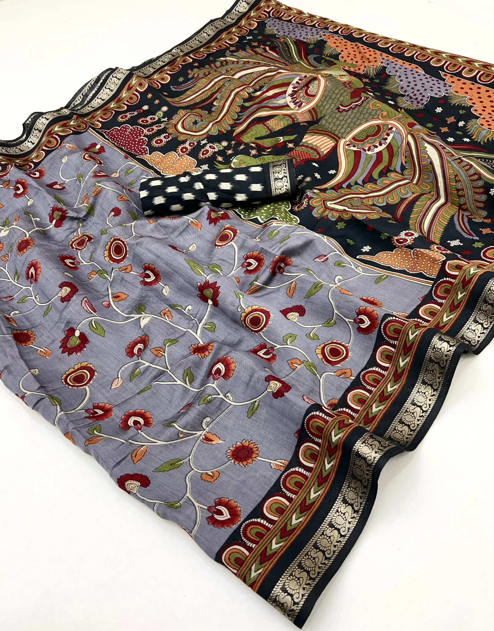 Floral F 2001 to 2006 Pv Cotton Printed Saree Collection