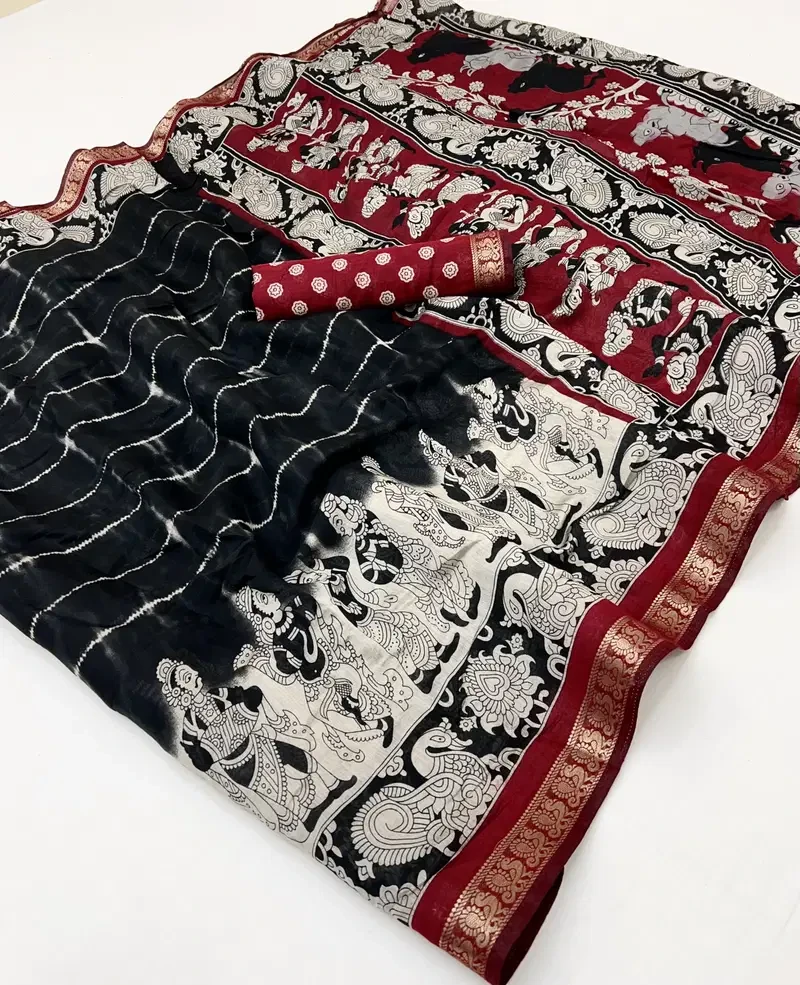 Gaiya a 7001 to 7006 Pv Cotton Saree Collection