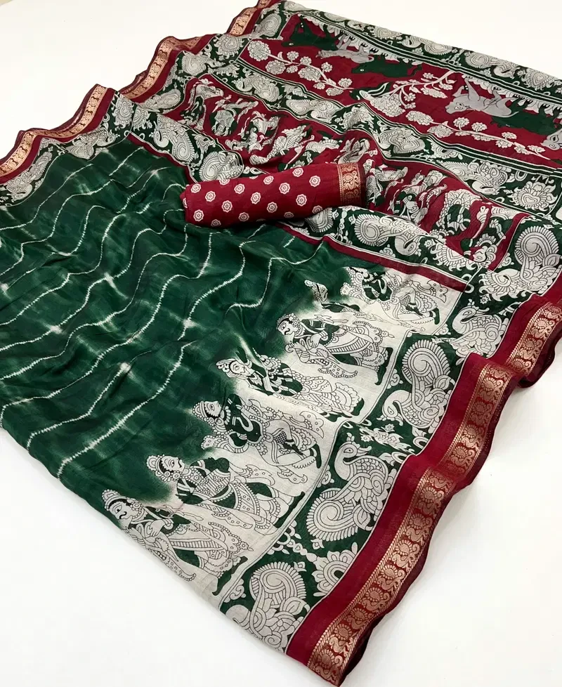 Gaiya a 7001 to 7006 Pv Cotton Saree Collection