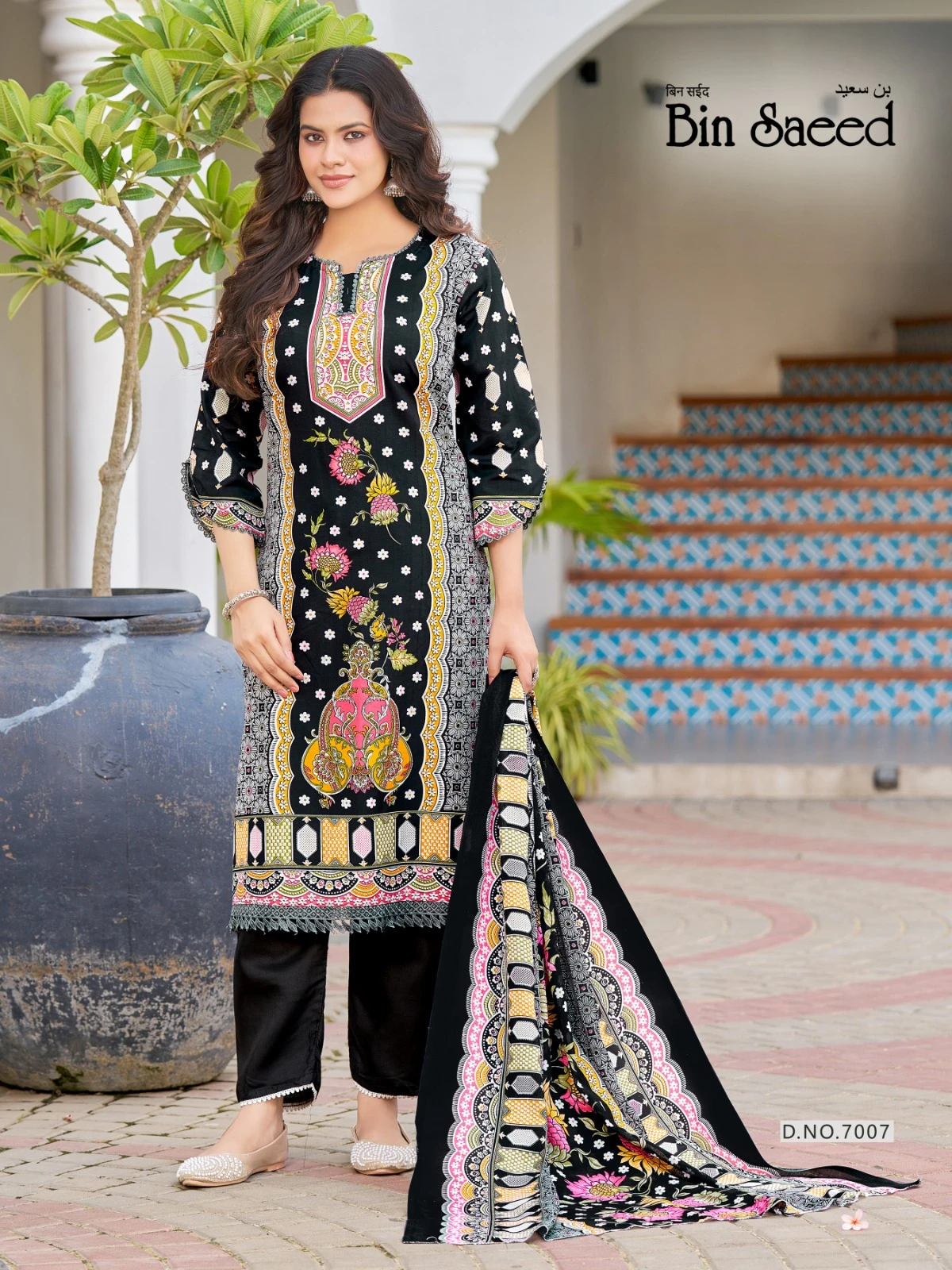Ganesha Bin Saeed Vol 7 Karachi Dress Material