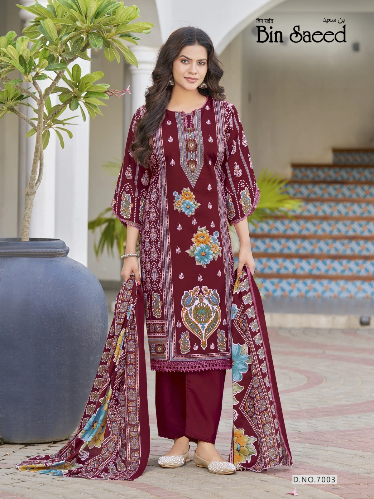 Ganesha Bin Saeed Vol 7 Karachi Dress Material