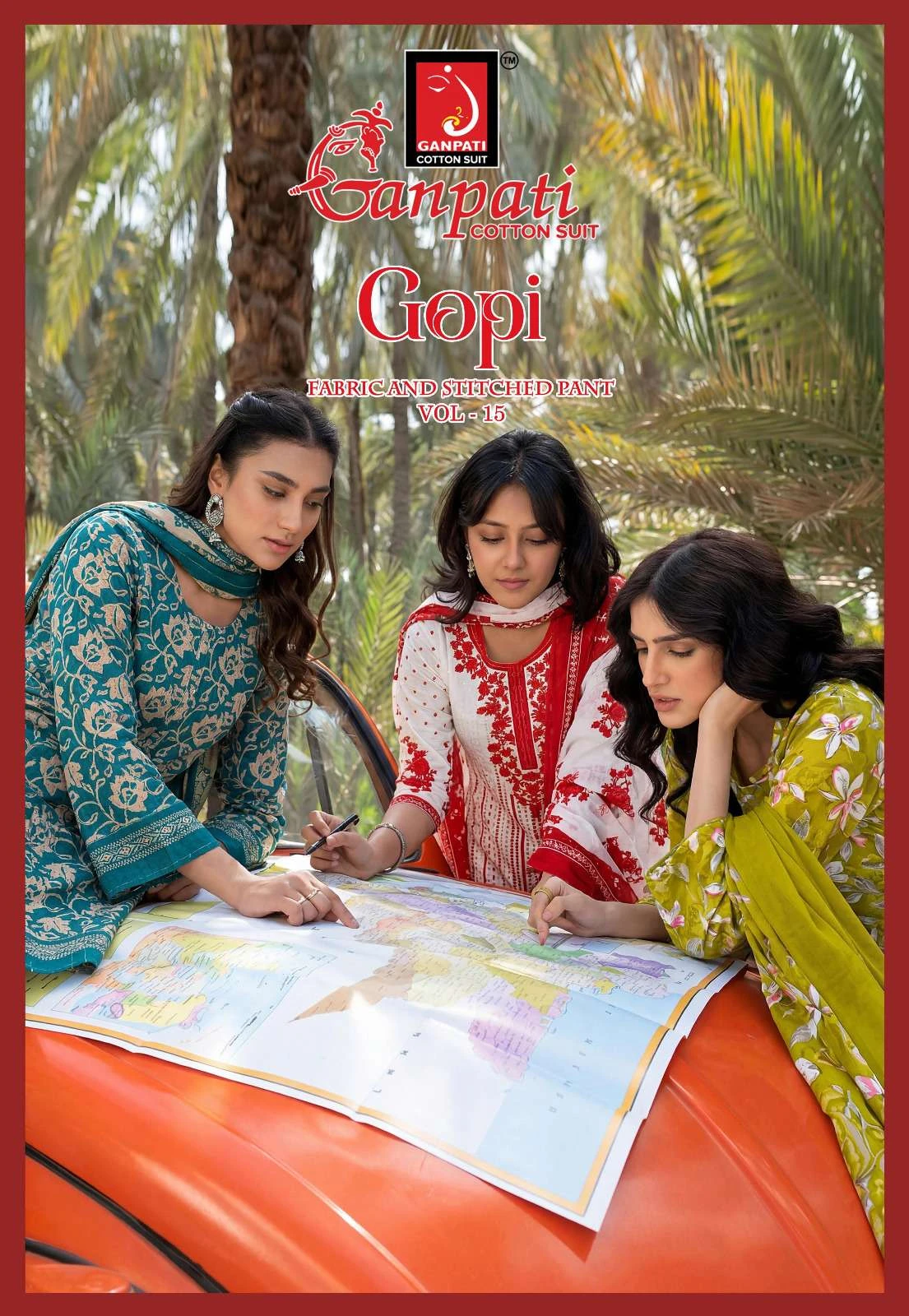 Ganpati Gopi Vol 15 Cotton Suit Collection