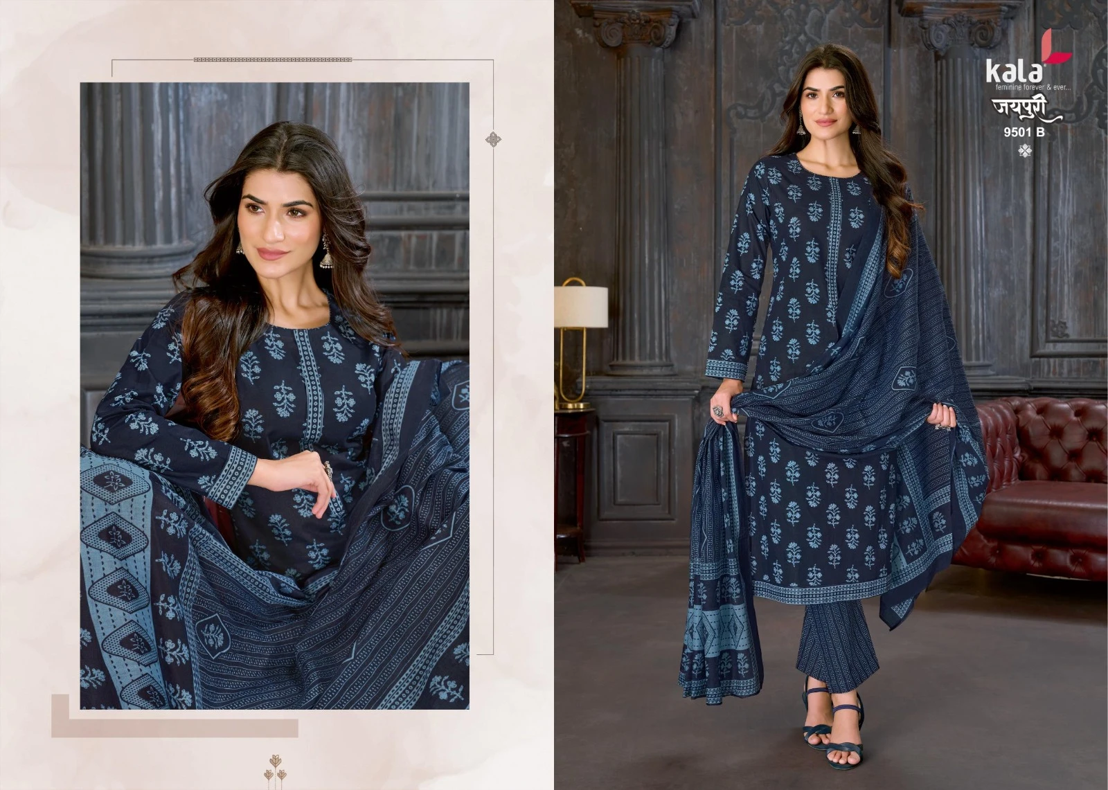 Kala Jaipuri Vol-10 Pure Cotton Dress Material