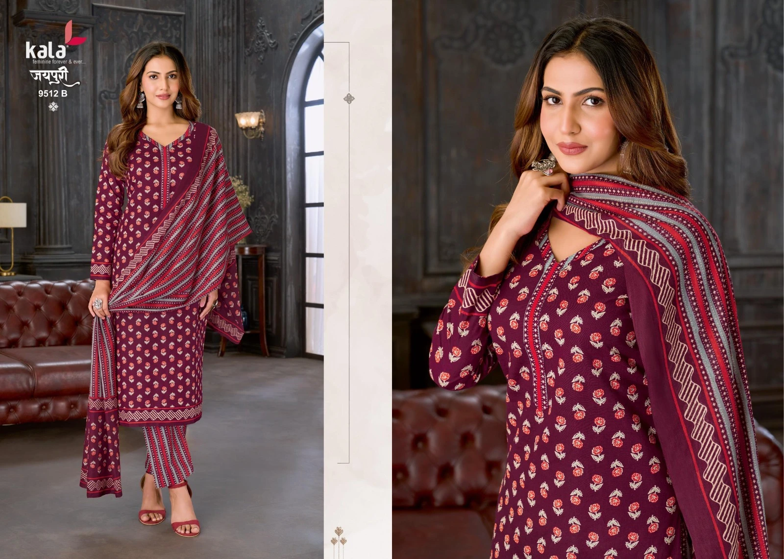 Kala Jaipuri Vol-10 Pure Cotton Dress Material