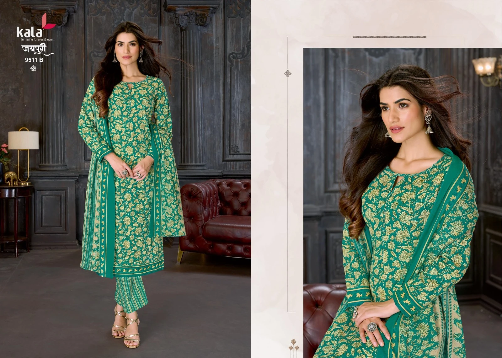 Kala Jaipuri Vol-10 Pure Cotton Dress Material