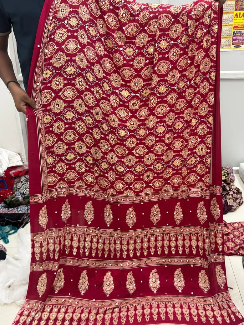 Kc 2138 Sattin Silk Unique Printed Saree Collection