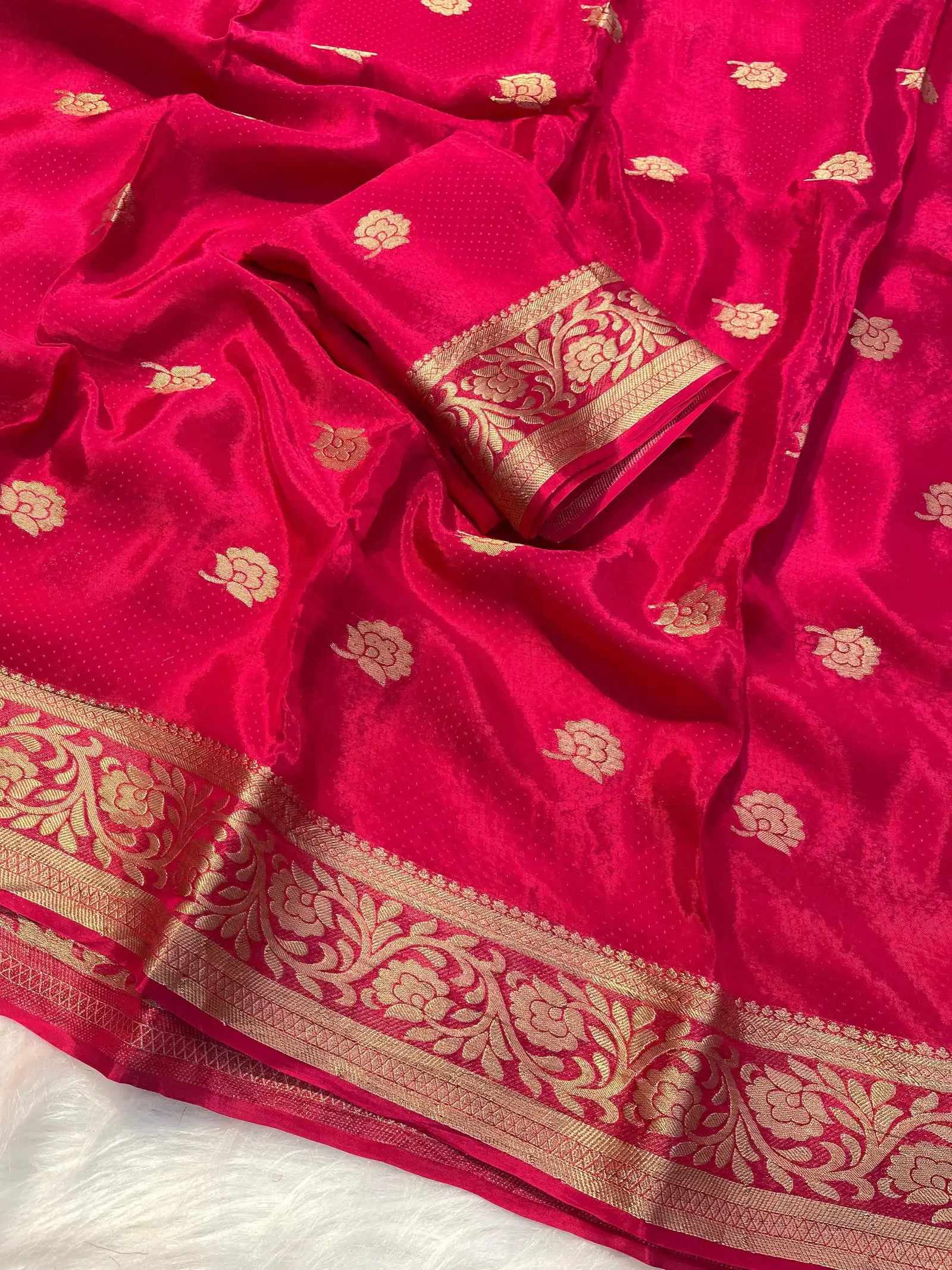 Kc 220 Viscose Mysore Crepe Premium Saree Collection