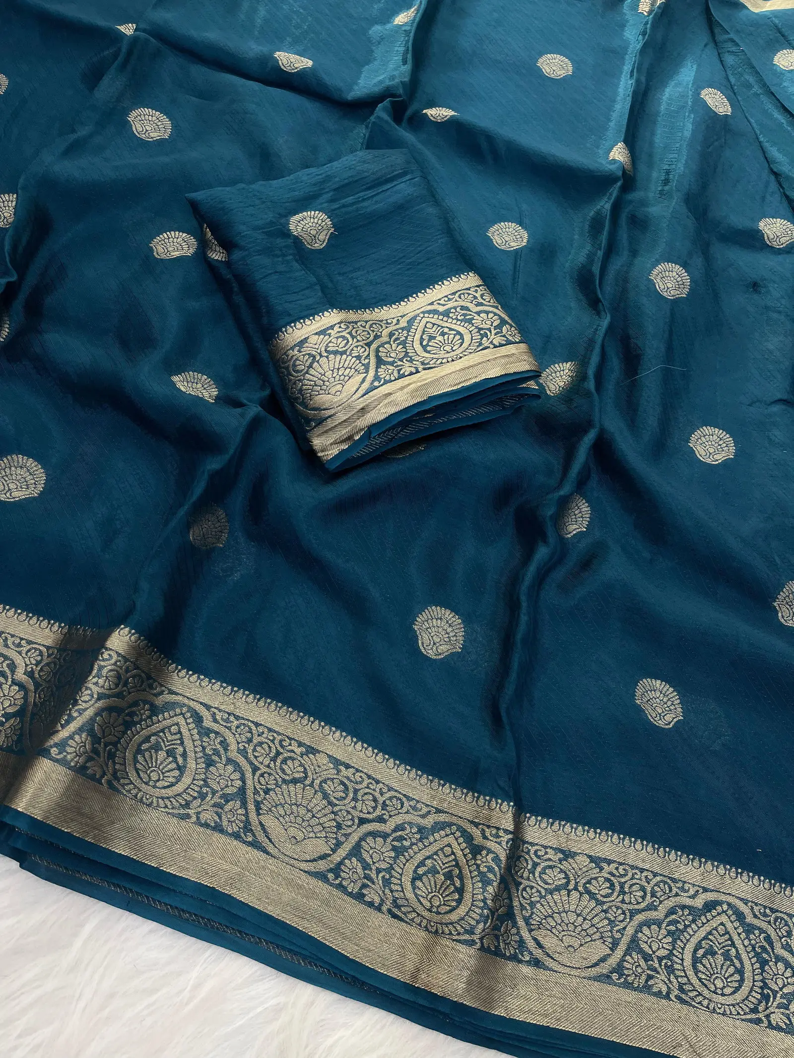 Kc 220 Viscose Mysore Crepe Premium Saree Collection