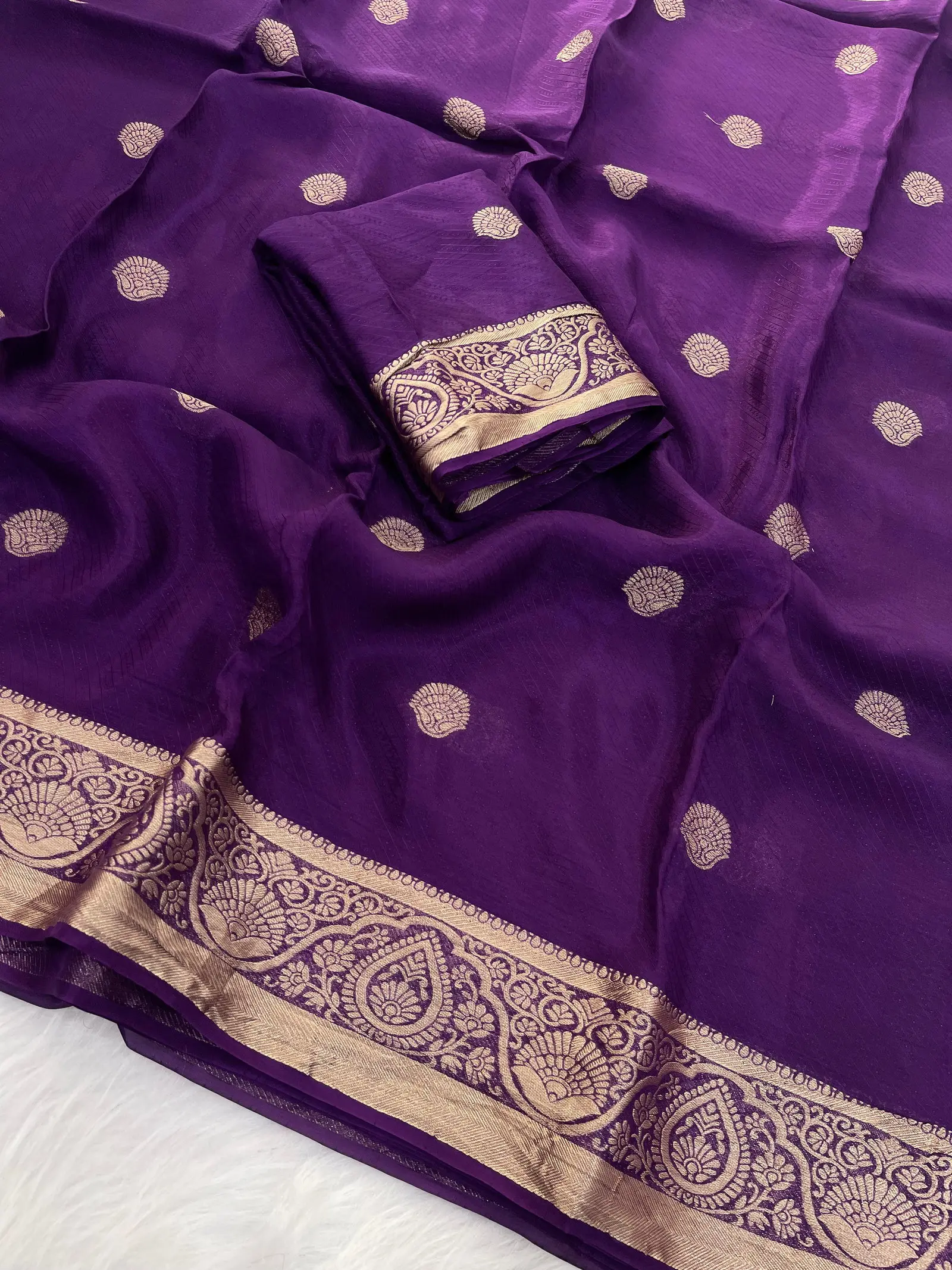 Kc 220 Viscose Mysore Crepe Premium Saree Collection
